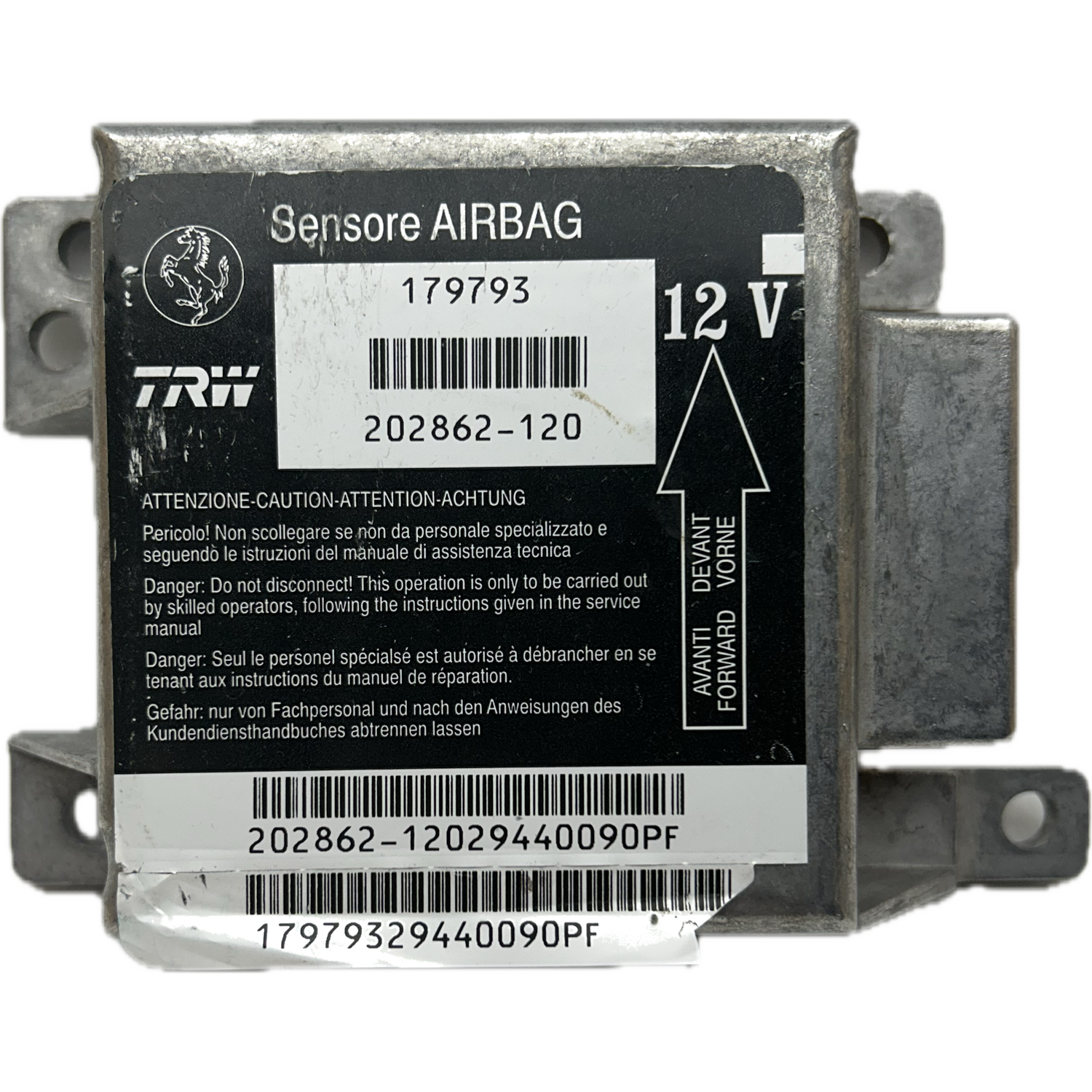 Ferrari 360 Challenge Stradale F131 Airbag-Steuergerät Reparatur