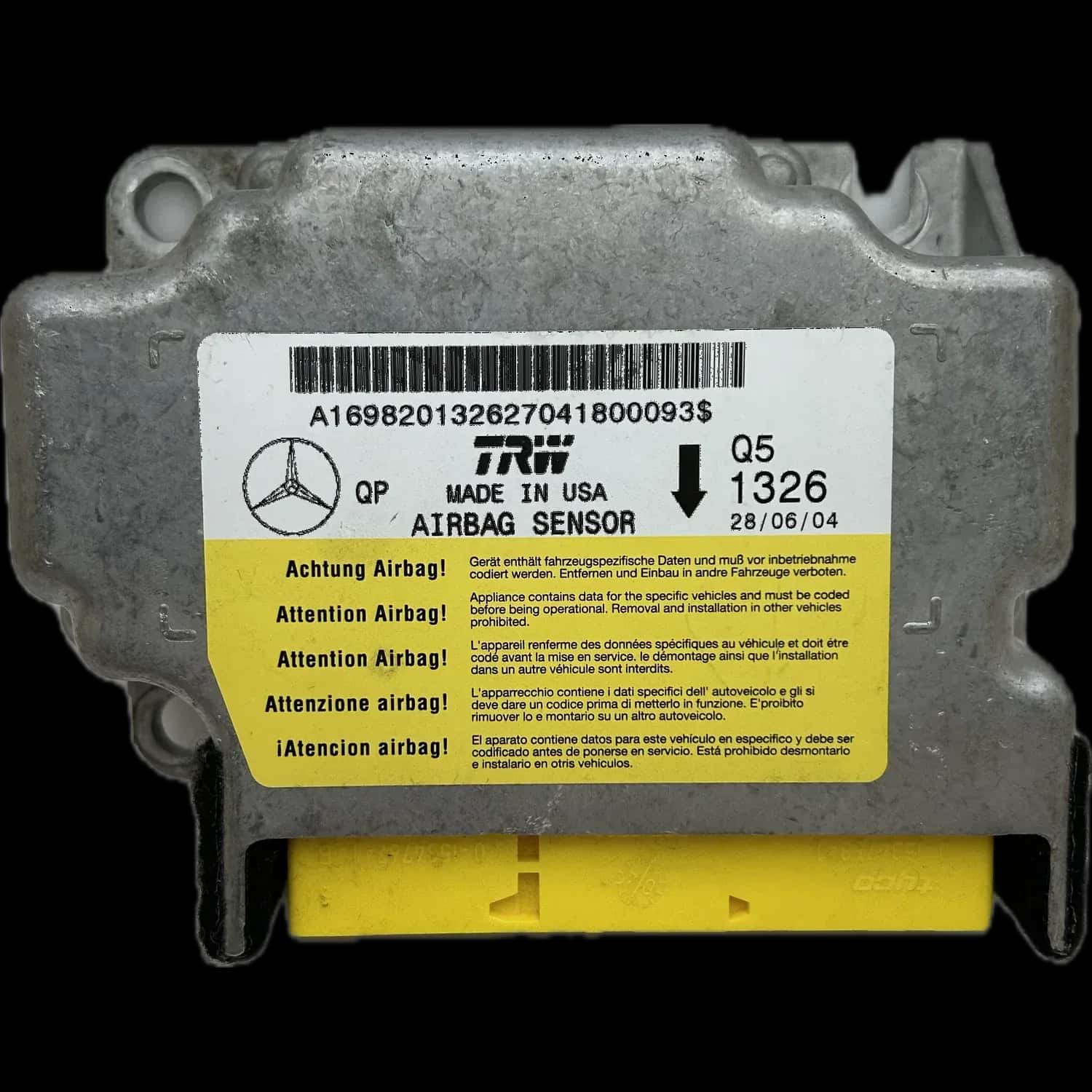 Mercedes-Benz A-Klasse W169 Airbag-Steuergerät Reparatur