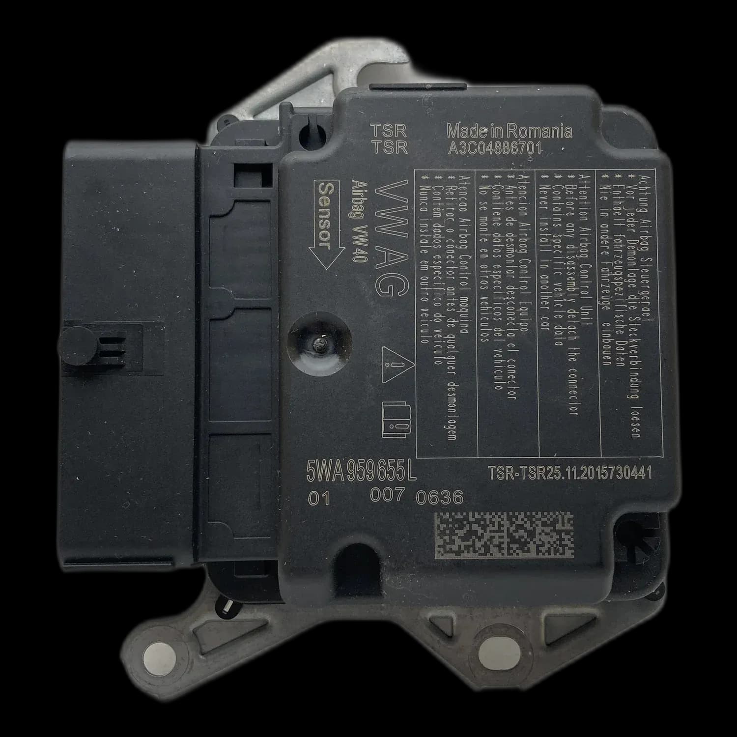Audi A3 8YA Sportback Airbag-Steuergerät Reparatur