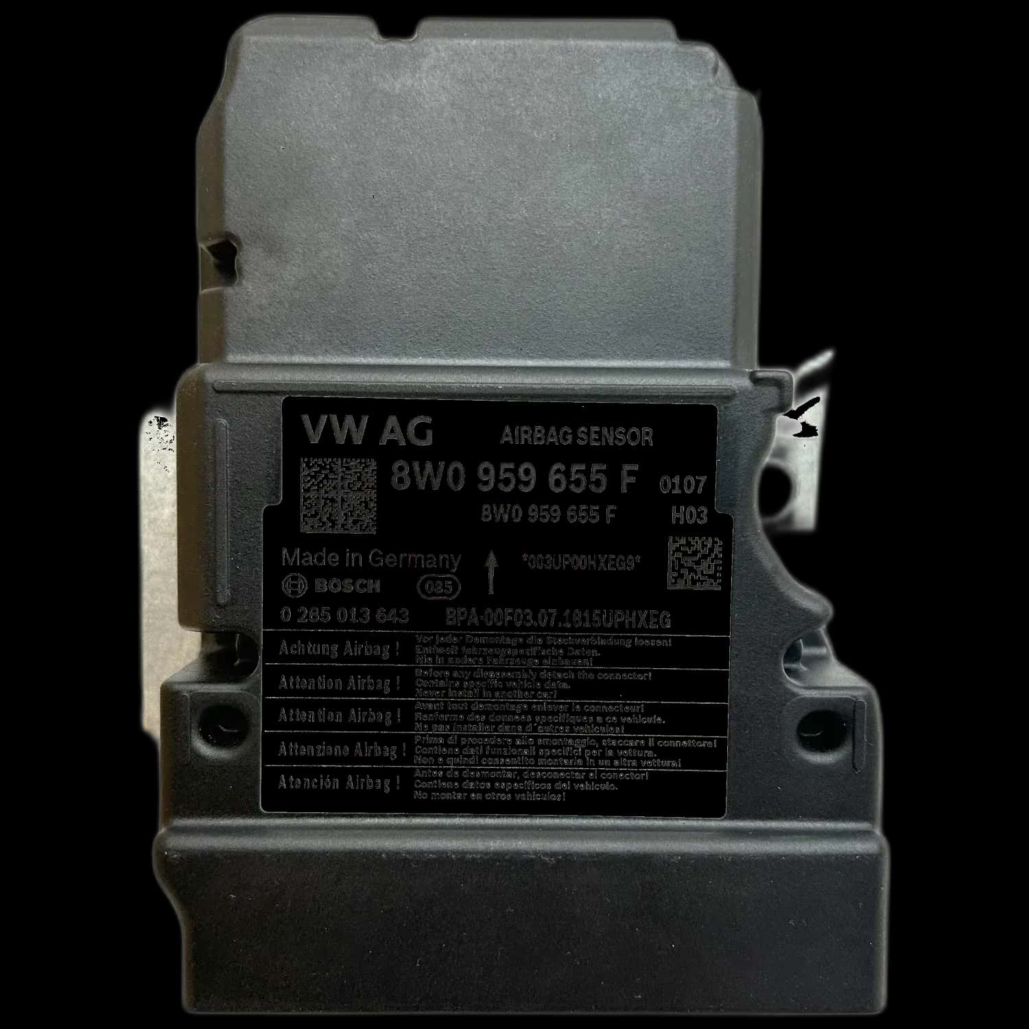 Audi A4 8W Avant Airbag-Steuergerät Reparatur