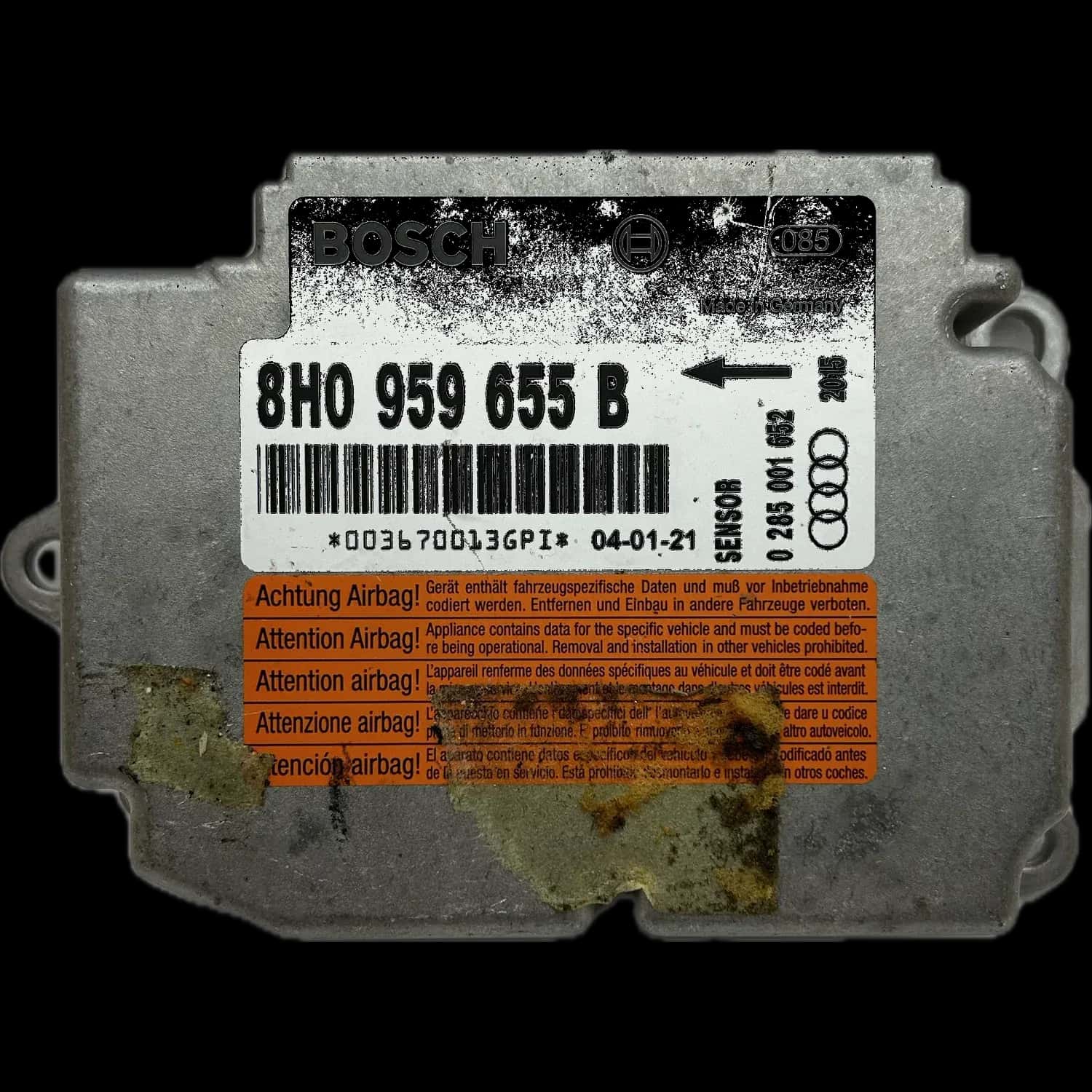 Audi A4 B6 8E Airbag-Steuergerät Reparatur