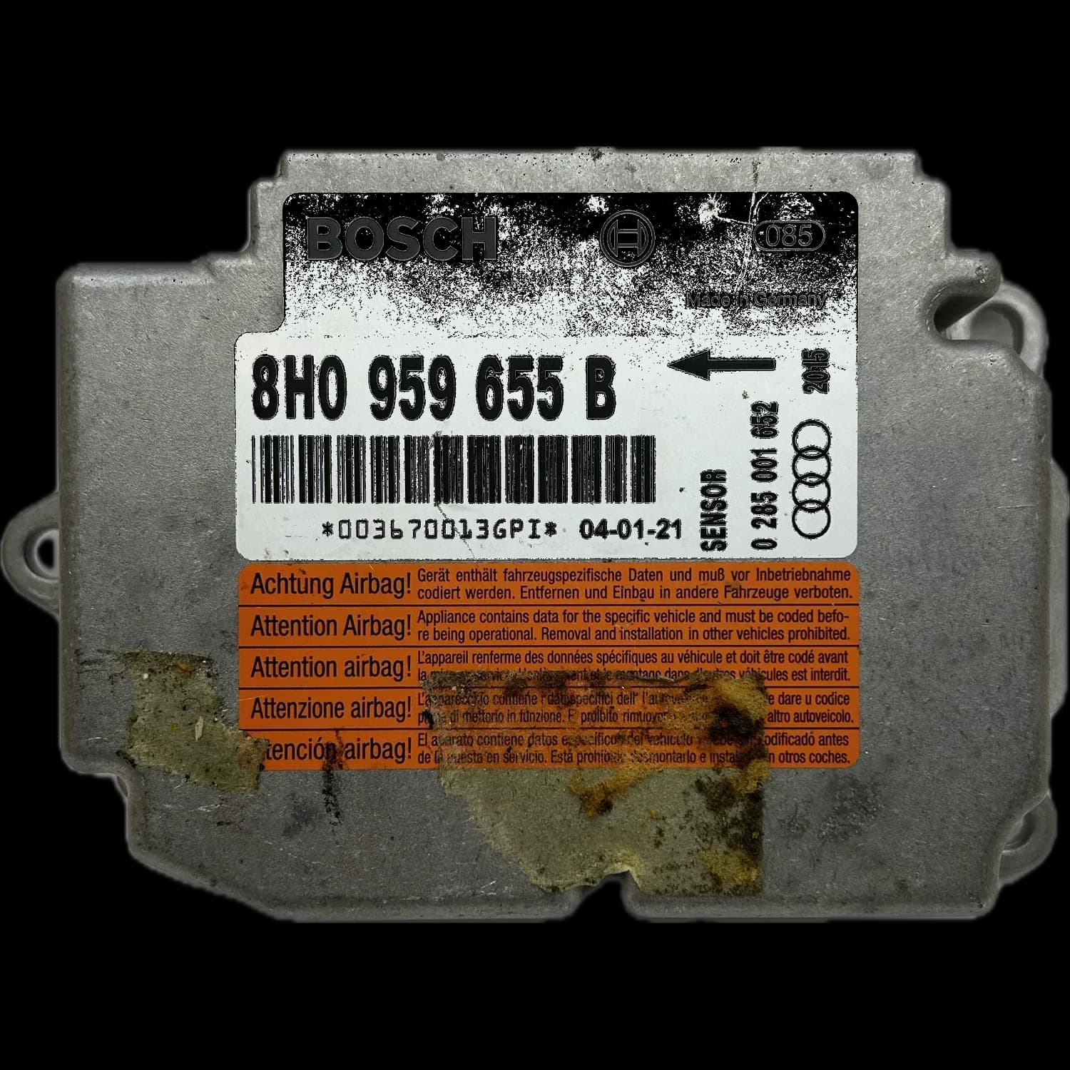 Audi A4 B6 8E Airbag-Steuergerät Reparatur