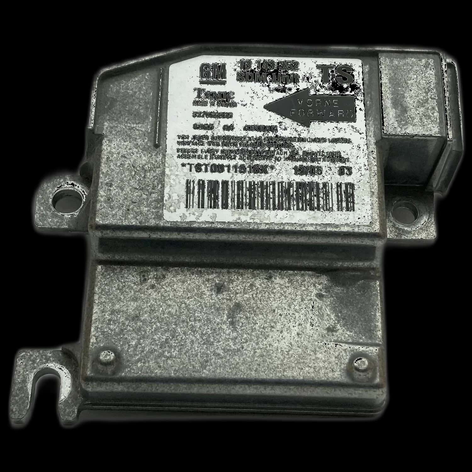Opel Combo E Airbag-Steuergerät Reparatur