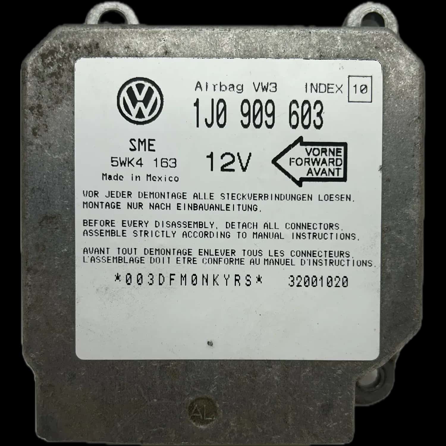 Ford Galaxy 2 Airbag-Steuergerät Reparatur
