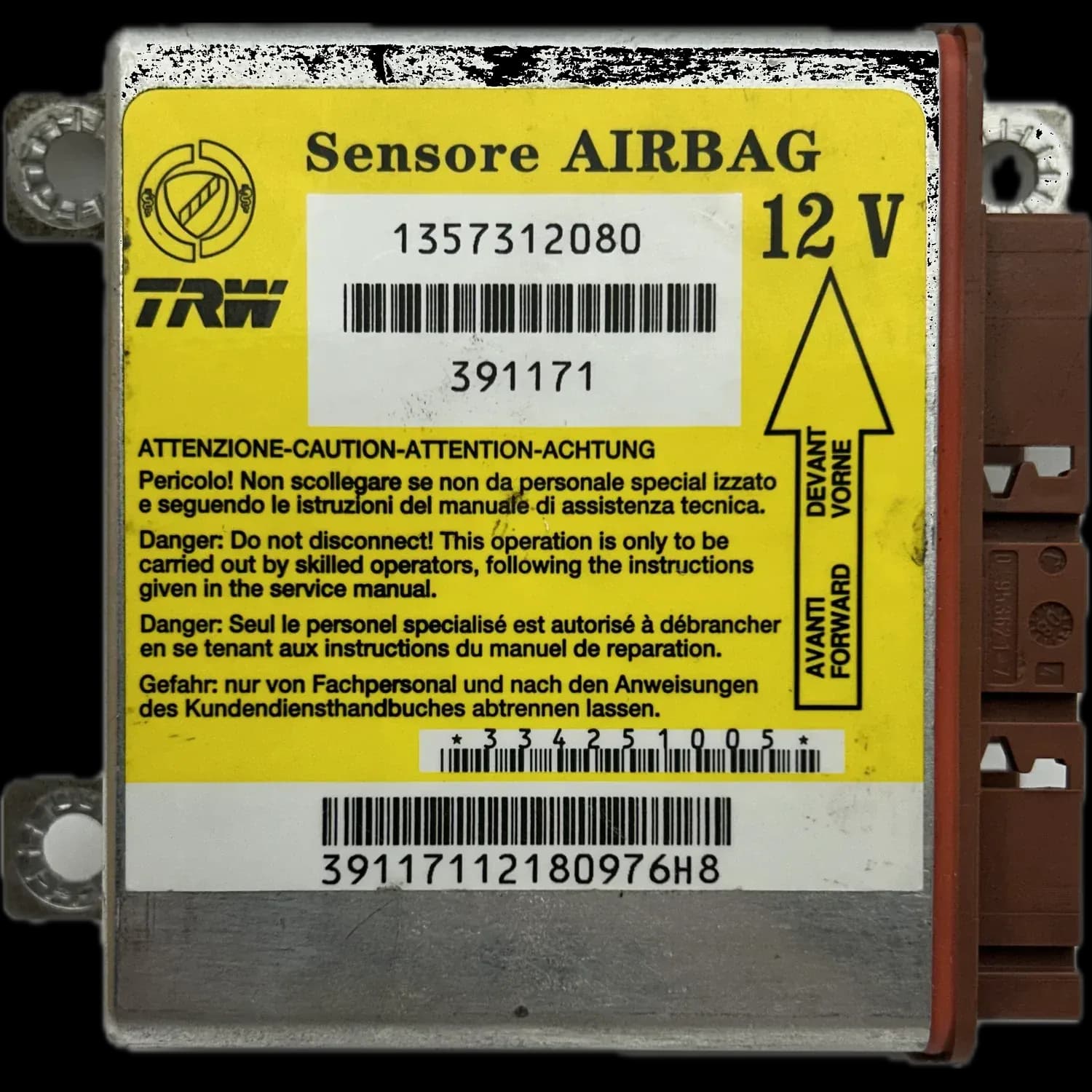 Citroën Jumper III Airbag-Steuergerät Reparatur