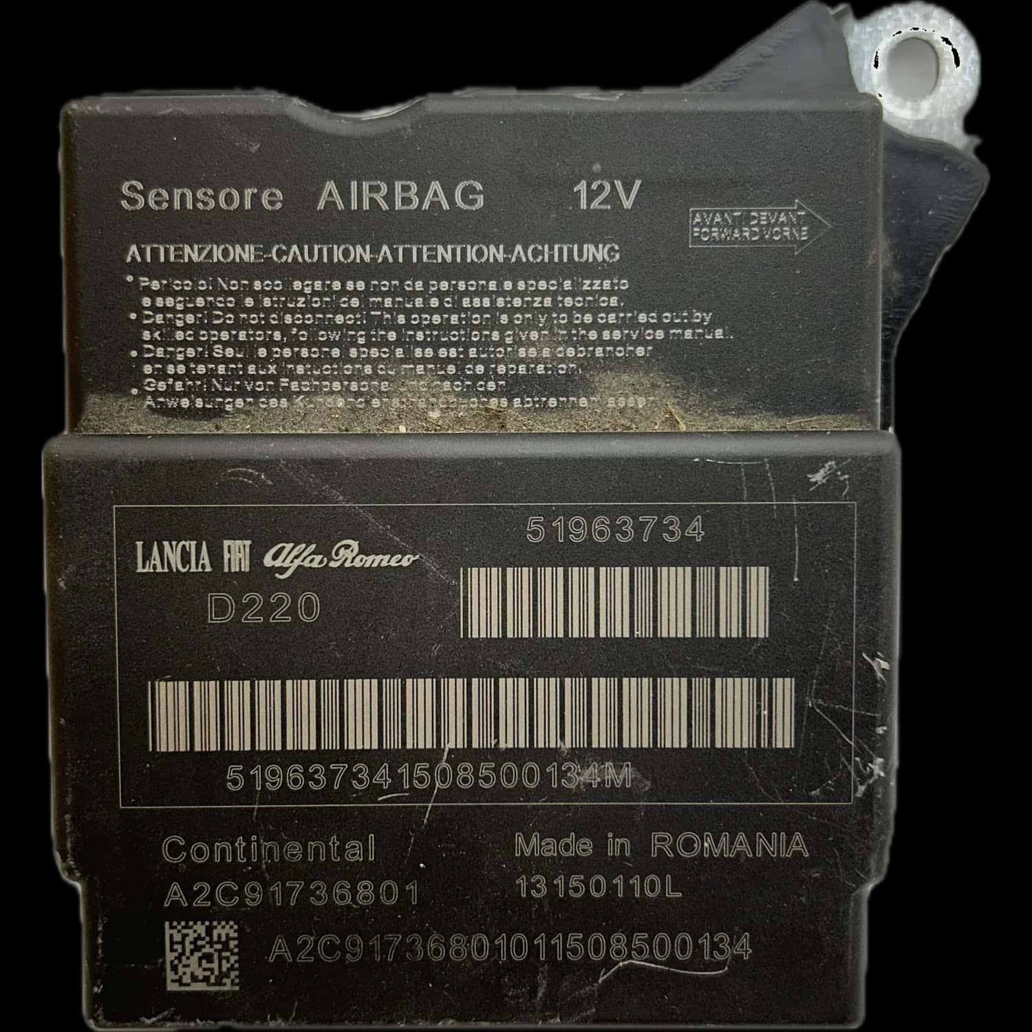 Fiat 500L 199 Airbag-Steuergerät Reparatur