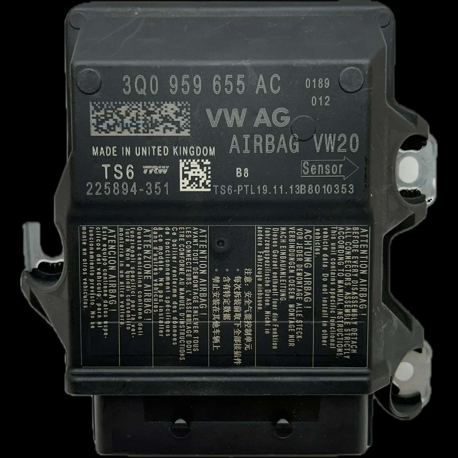 Skoda Octavia Mk3 Airbag-Steuergerät Reparatur