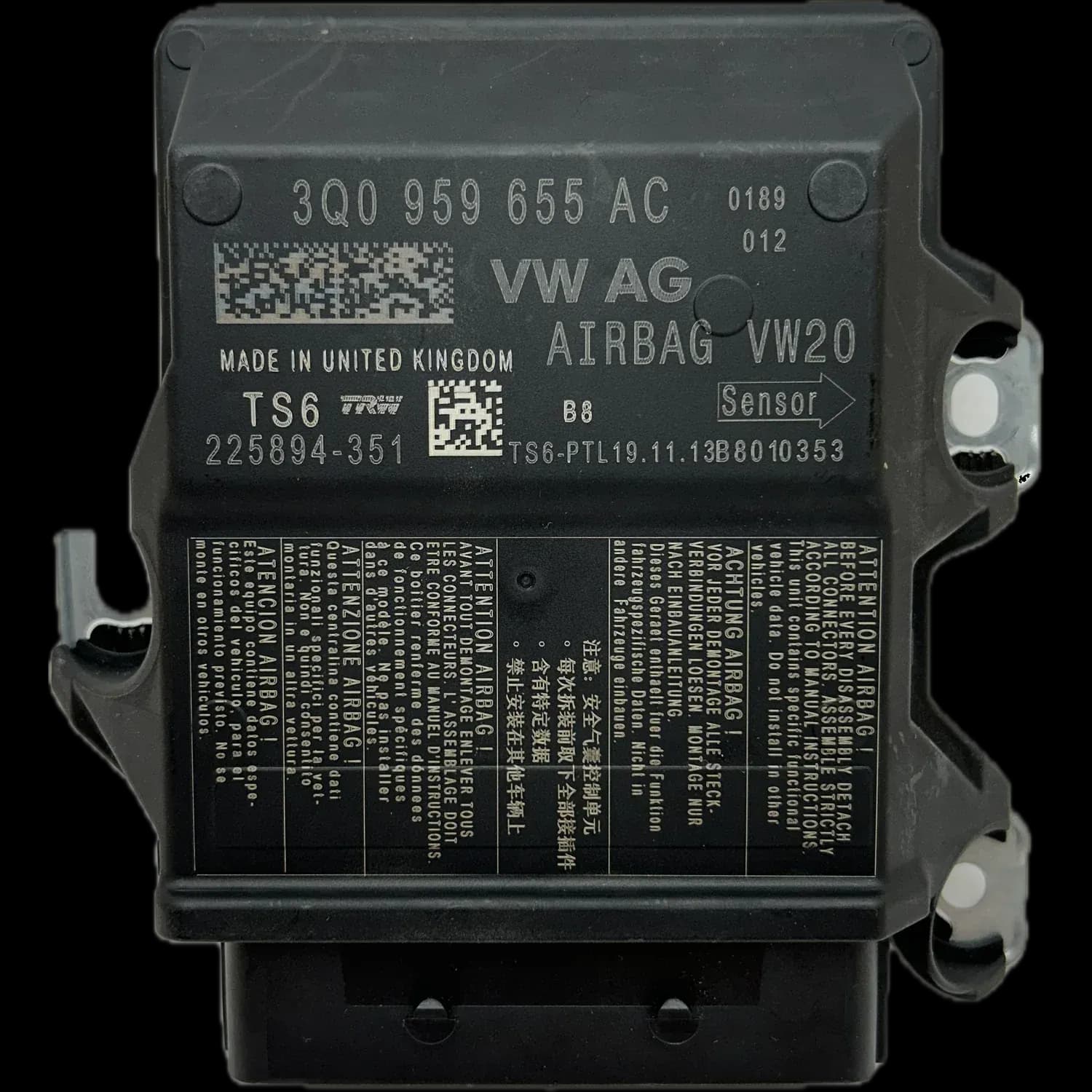 Skoda Octavia Mk3 Airbag-Steuergerät Reparatur