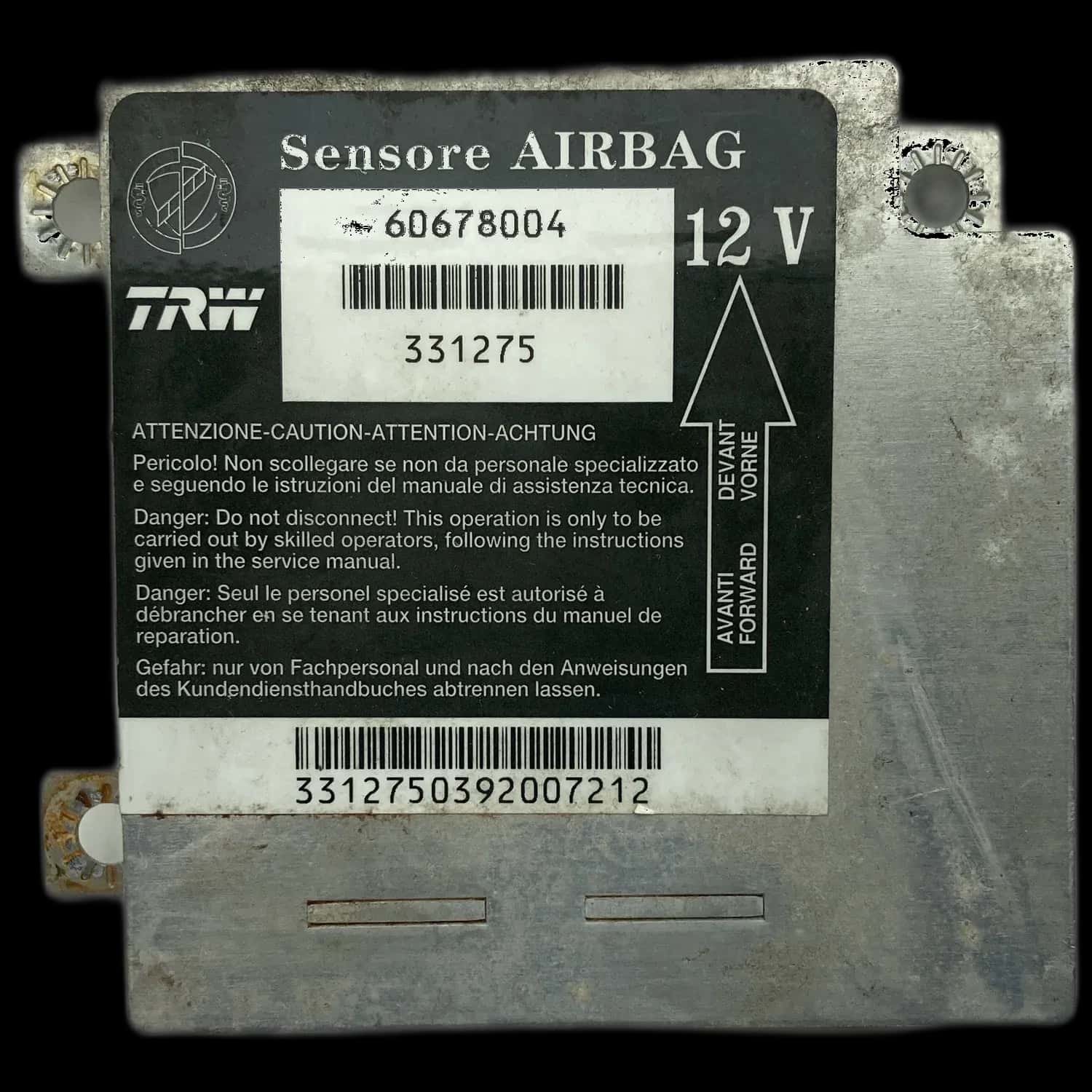 Alfa Romeo 166 936 Airbag-Steuergerät Reparatur