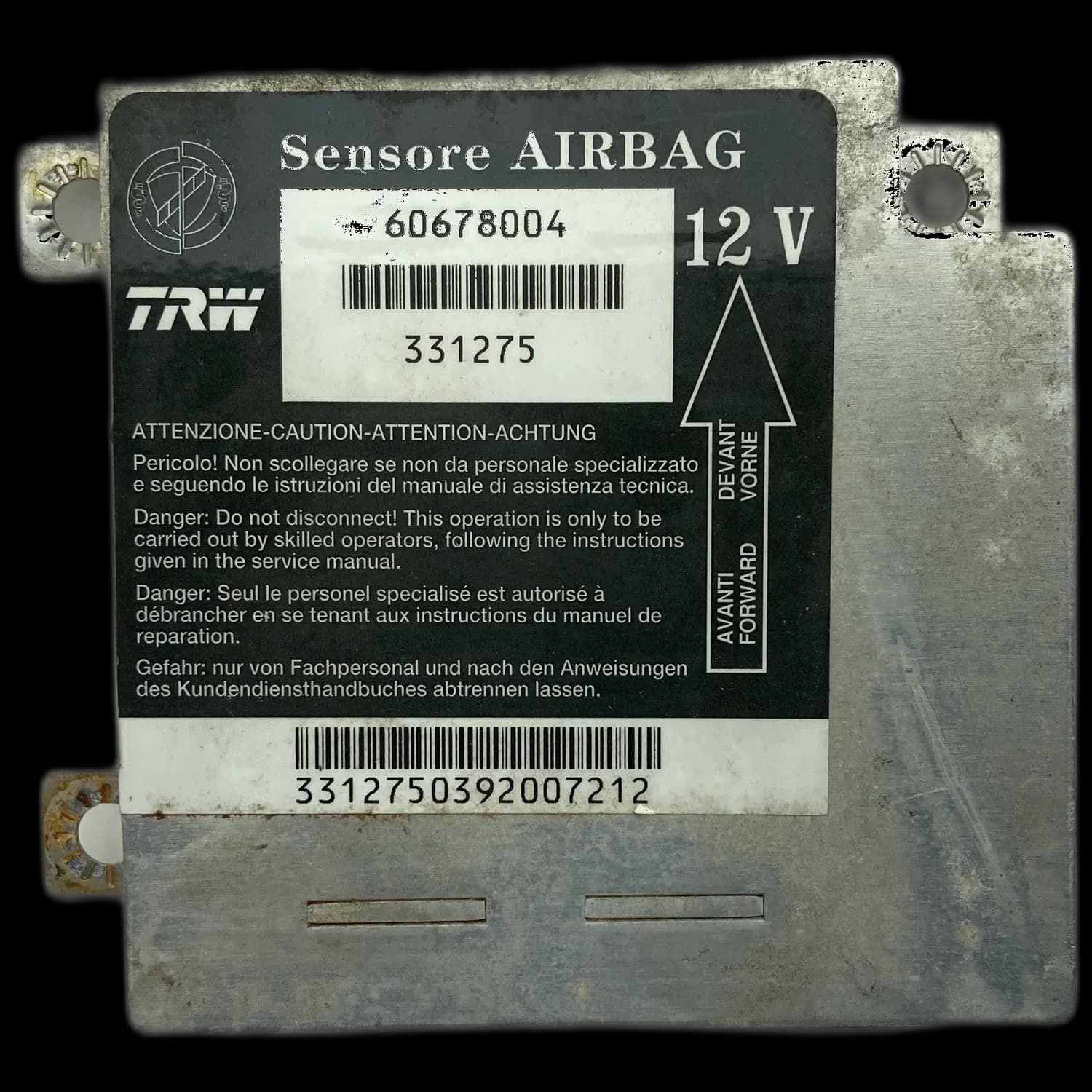 Alfa Romeo 166 936 Airbag-Steuergerät Reparatur