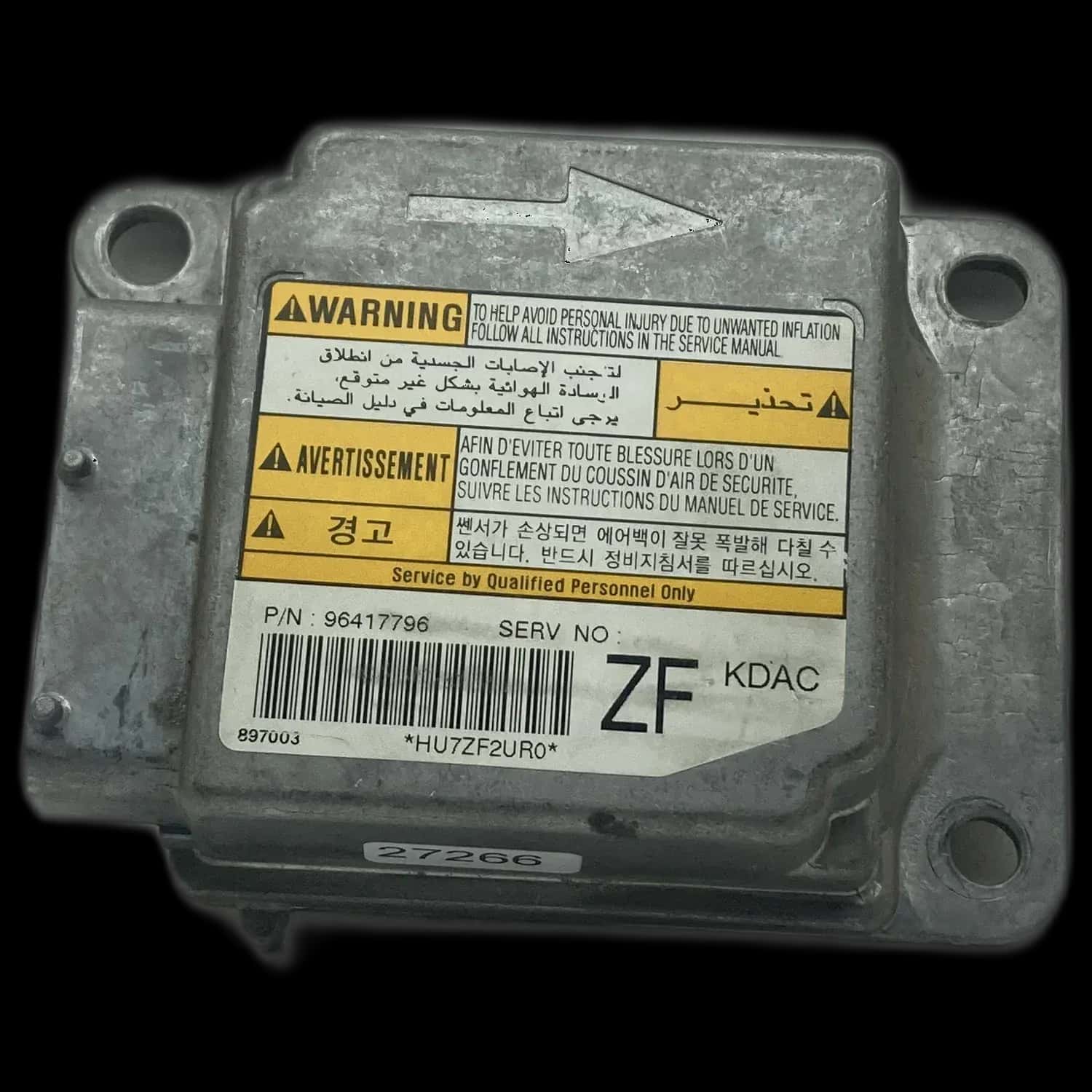 Daewoo Tacuma U100 Airbag-Steuergerät Reparatur