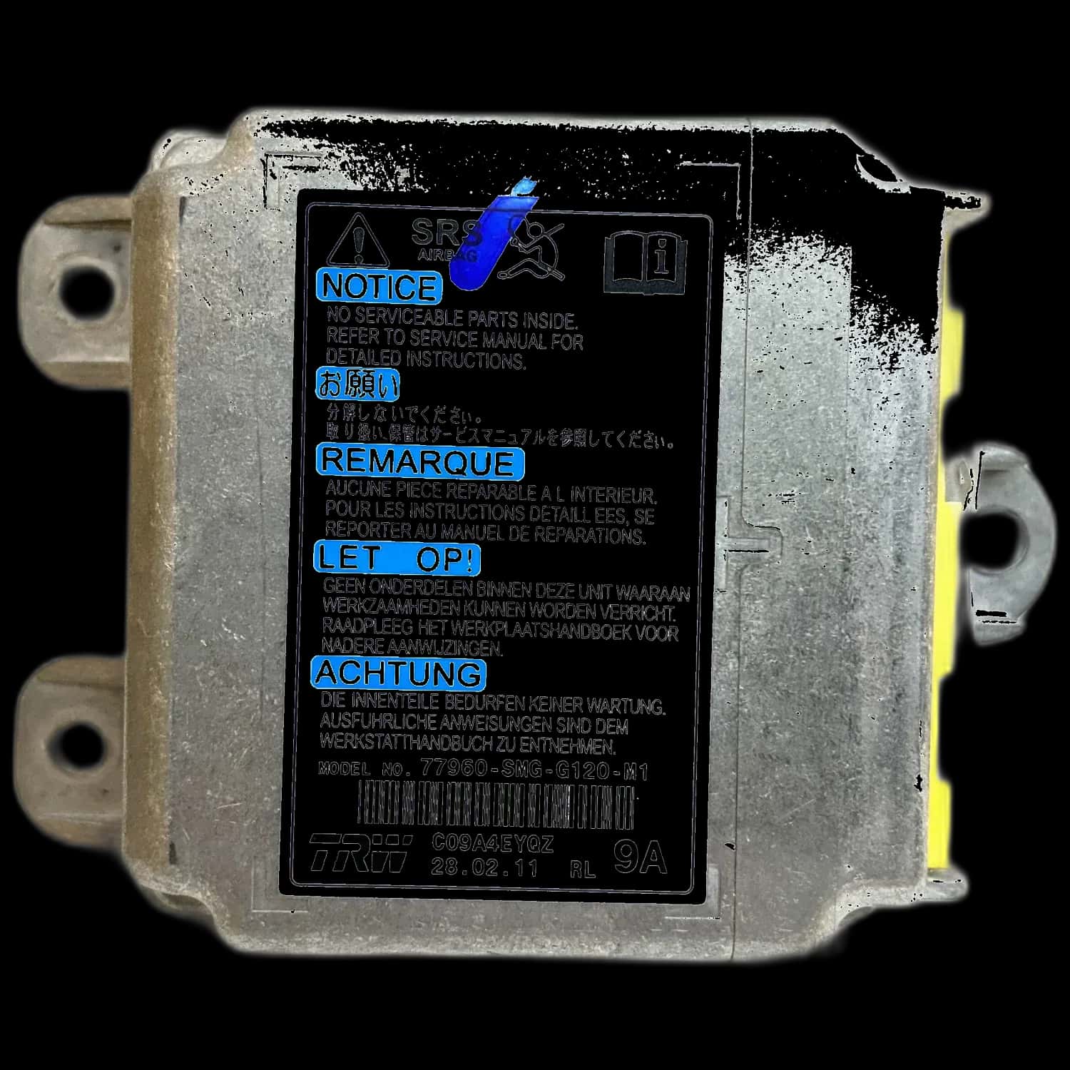 Honda Civic 9th Gen Airbag-Steuergerät Reparatur