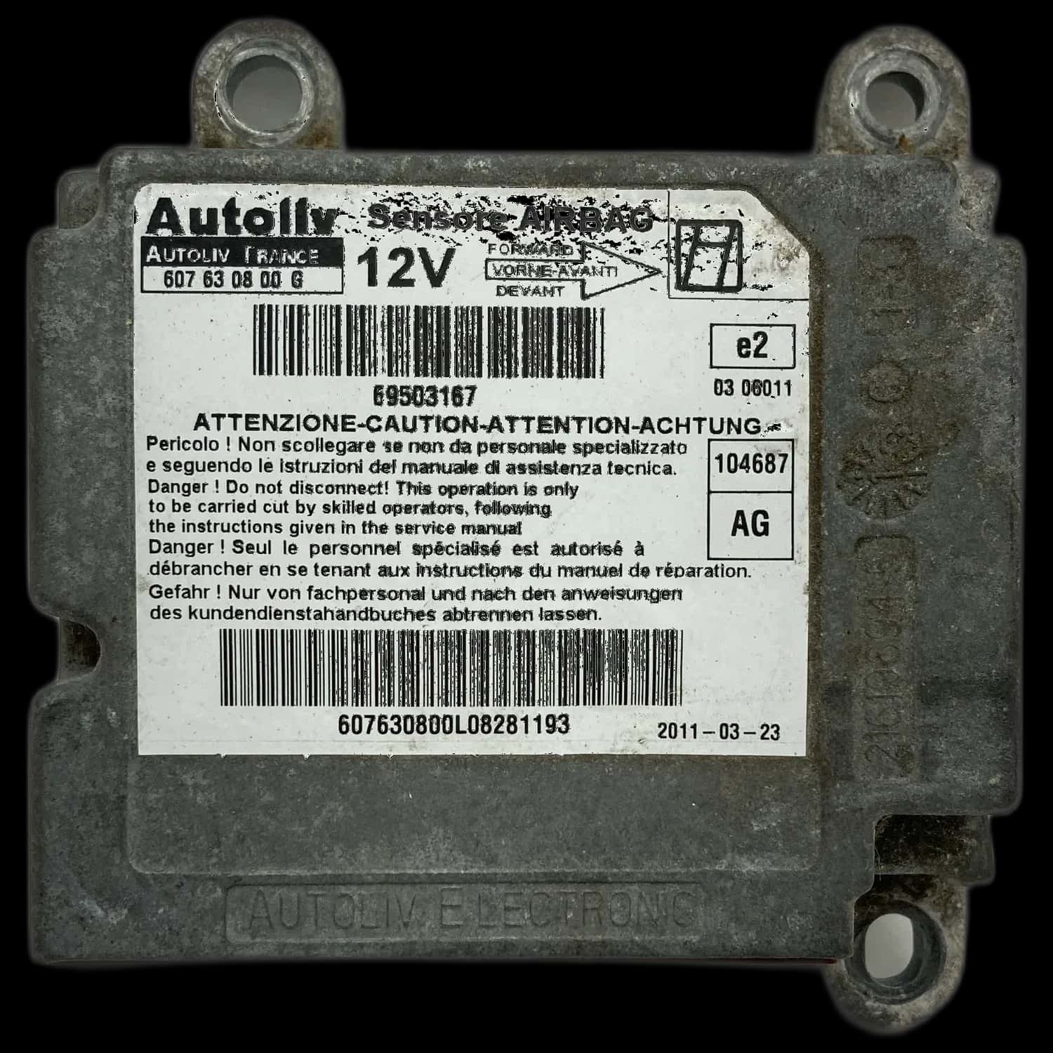 Iveco Daily IV Airbag-Steuergerät Reparatur