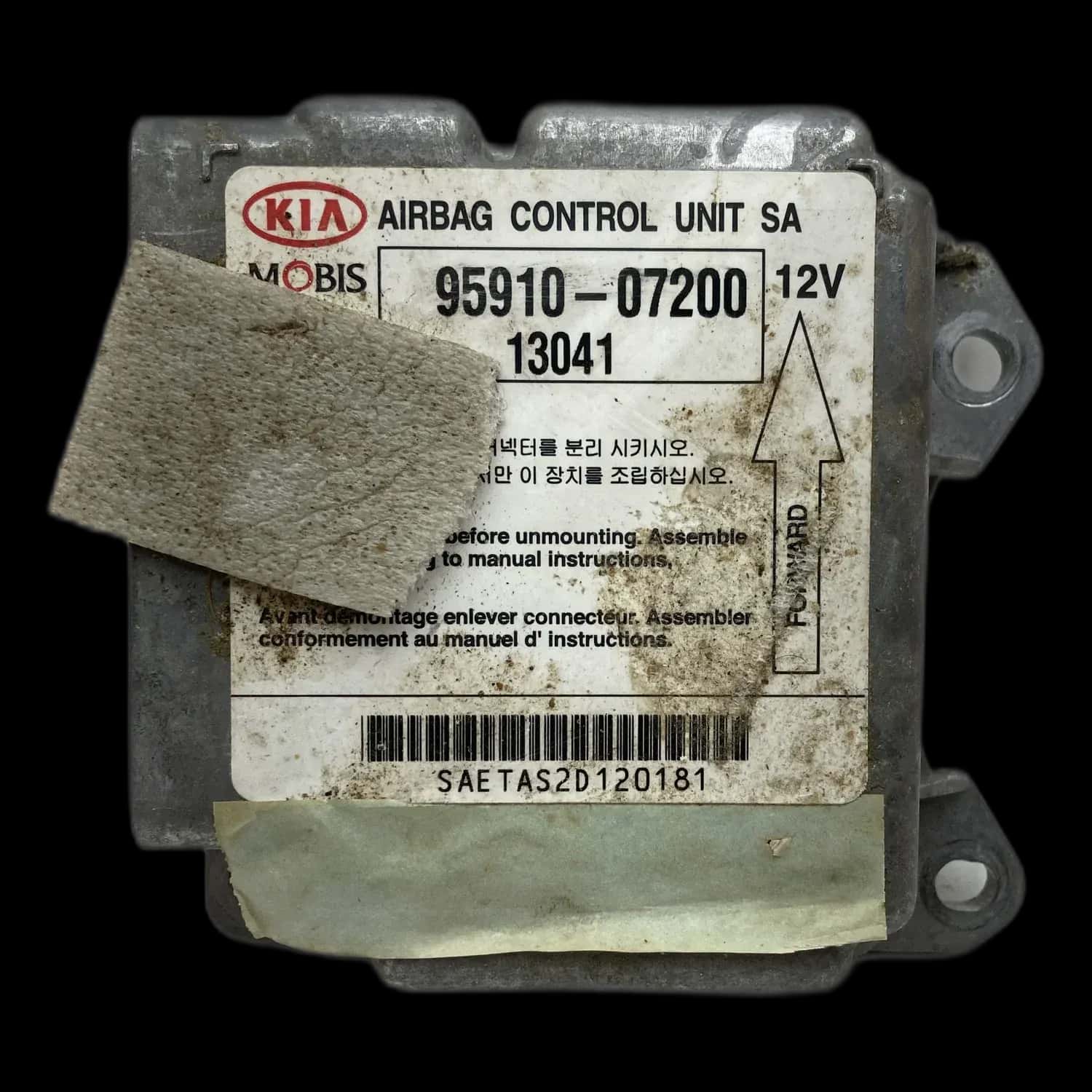 Kia Picanto SA Airbag-Steuergerät Reparatur