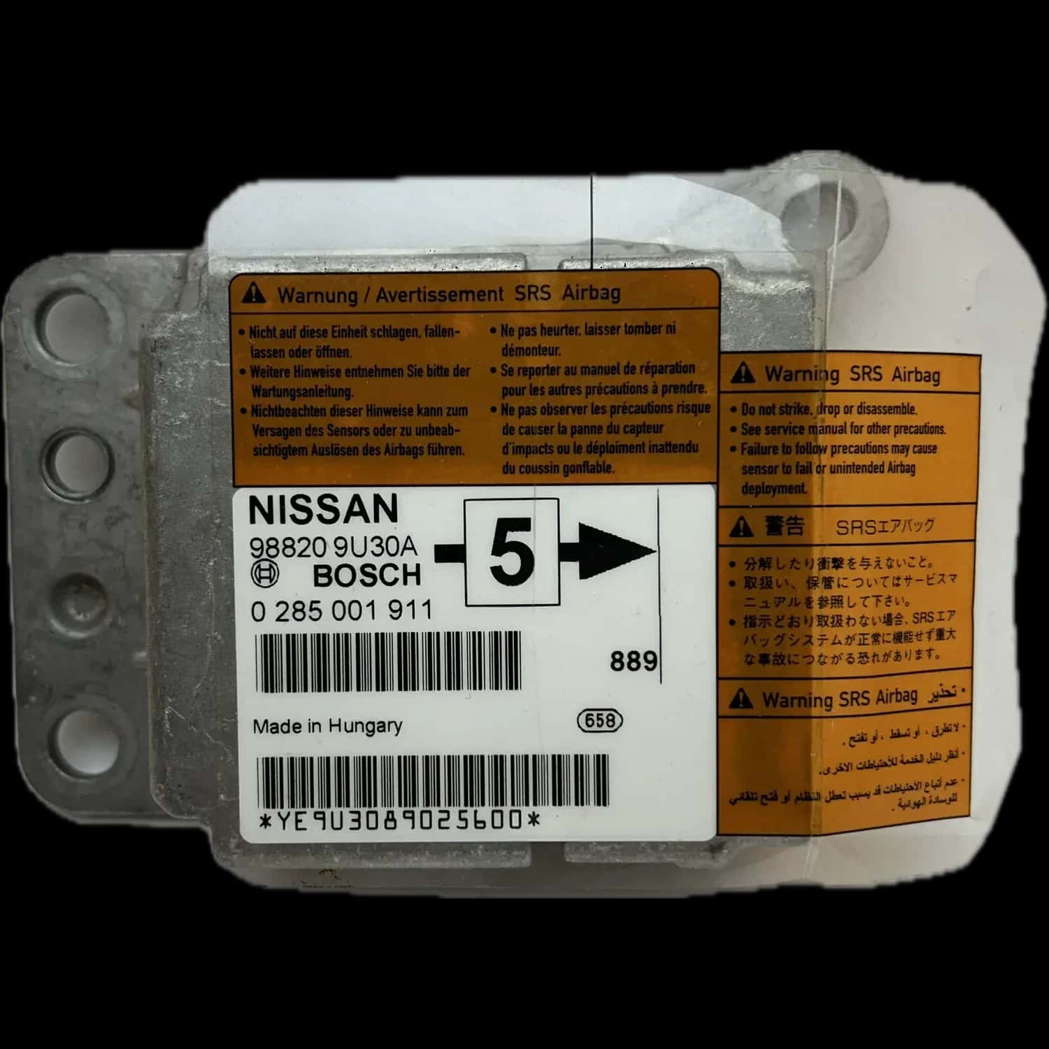Nissan Note E11 Airbag-Steuergerät Reparatur