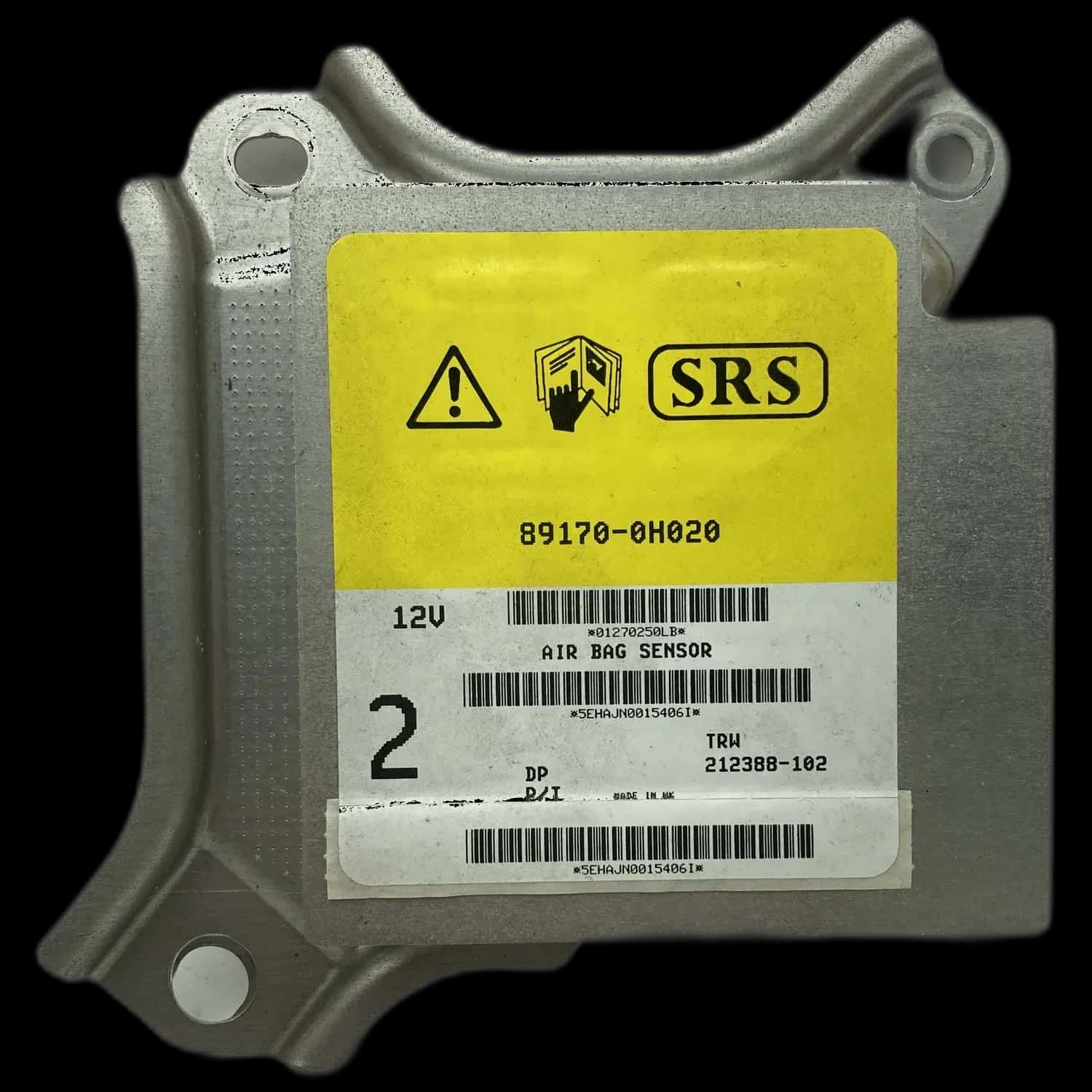Toyota Aygo AB10 Airbag-Steuergerät Reparatur