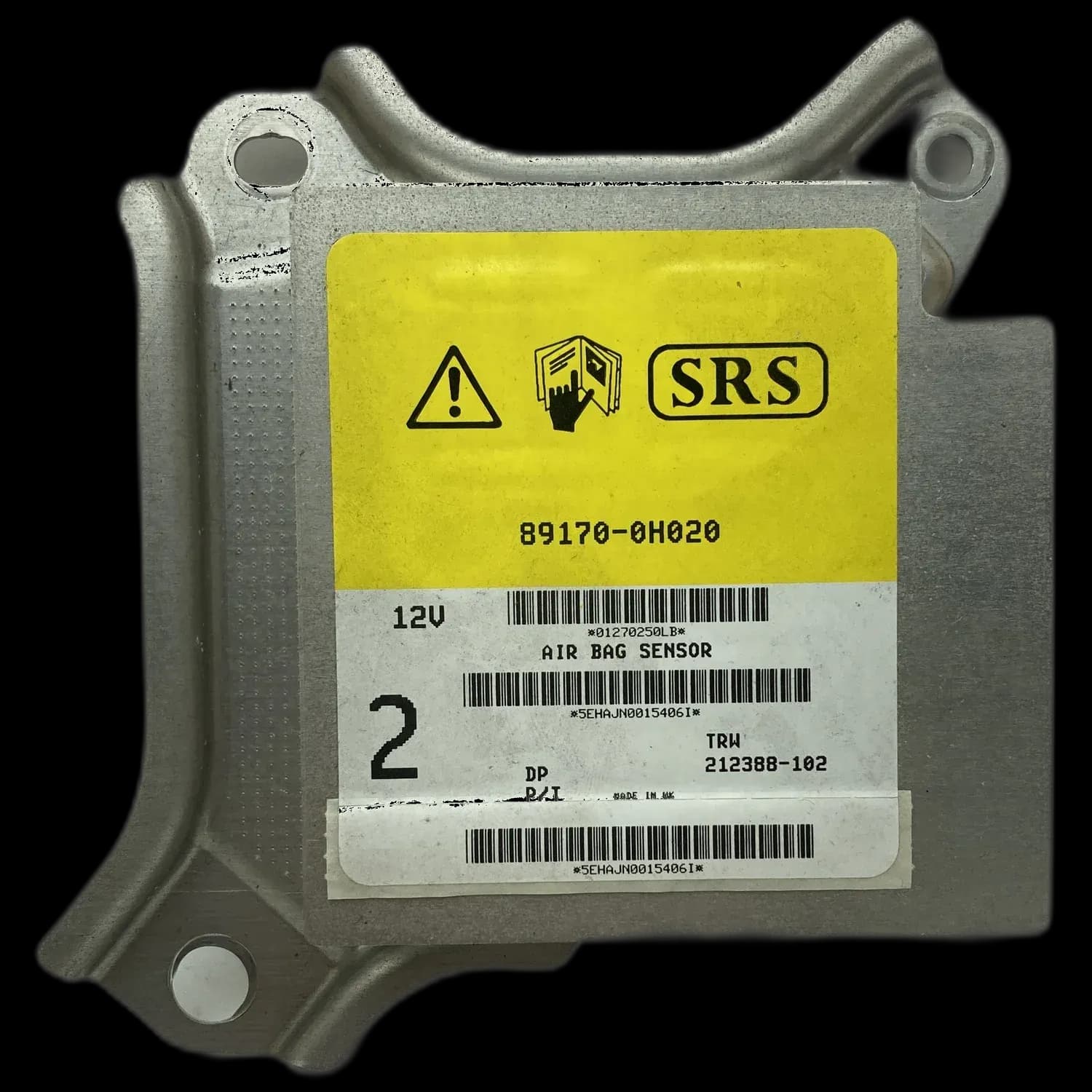 Toyota Aygo AB10 Airbag-Steuergerät Reparatur