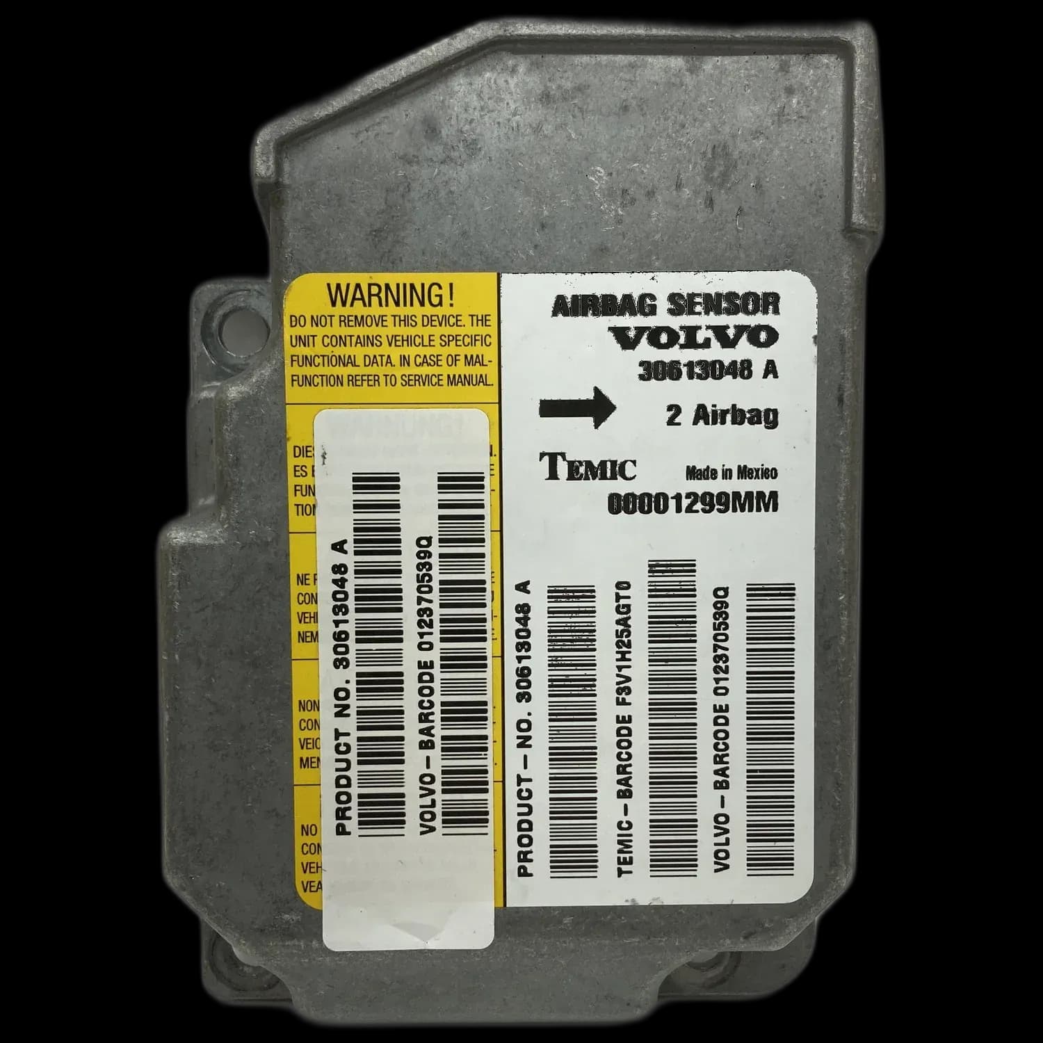 Volvo V40 Serie 1 Airbag-Steuergerät Reparatur