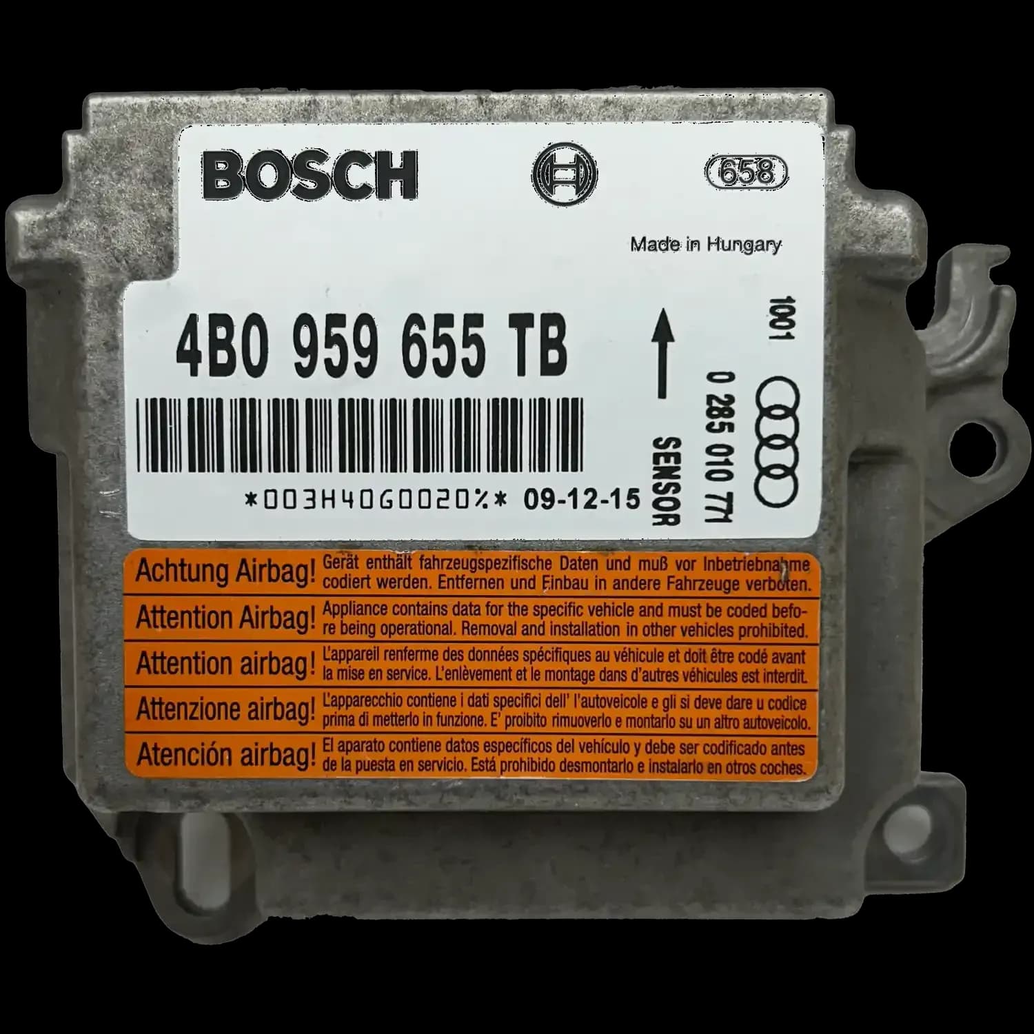 4B0 959 655 TB Airbag-Steuergerät Ersatzteil