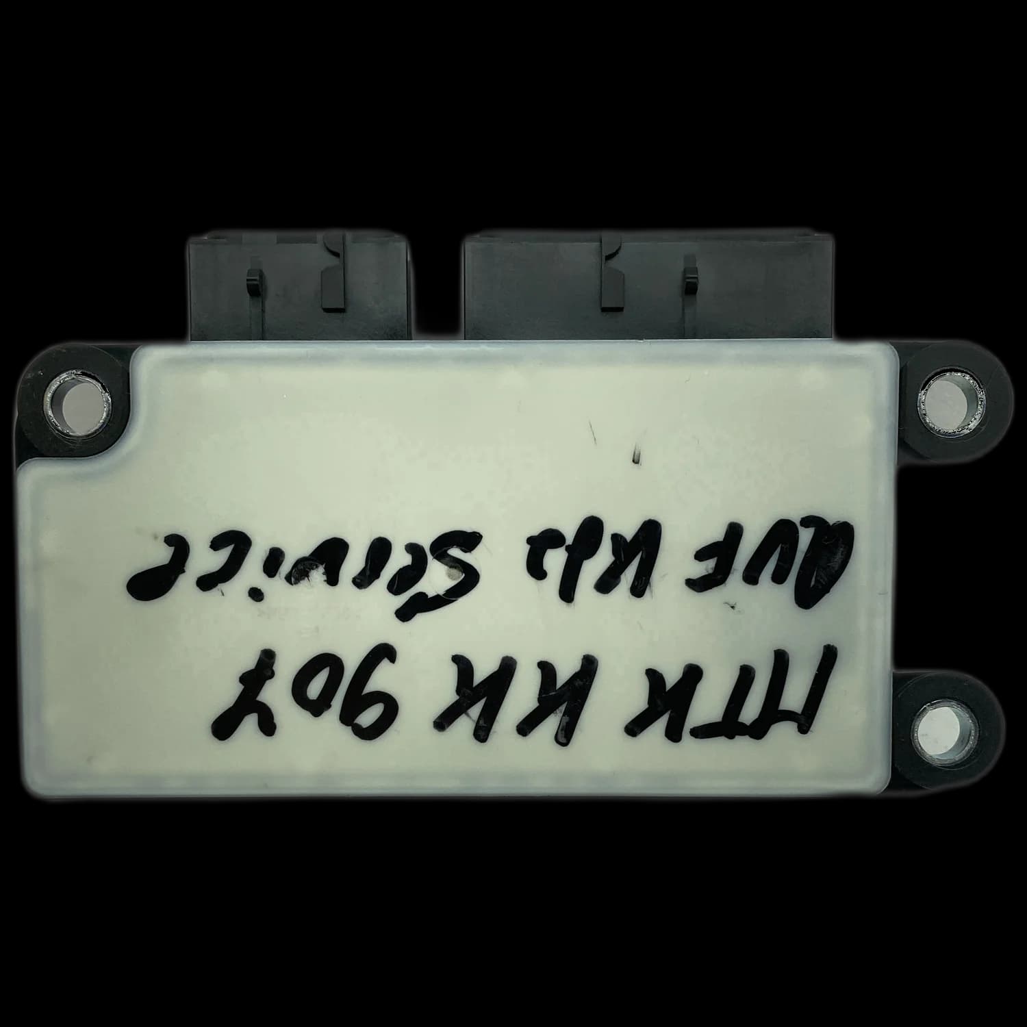Airbag-Steuergerät 13597092, Rückseite