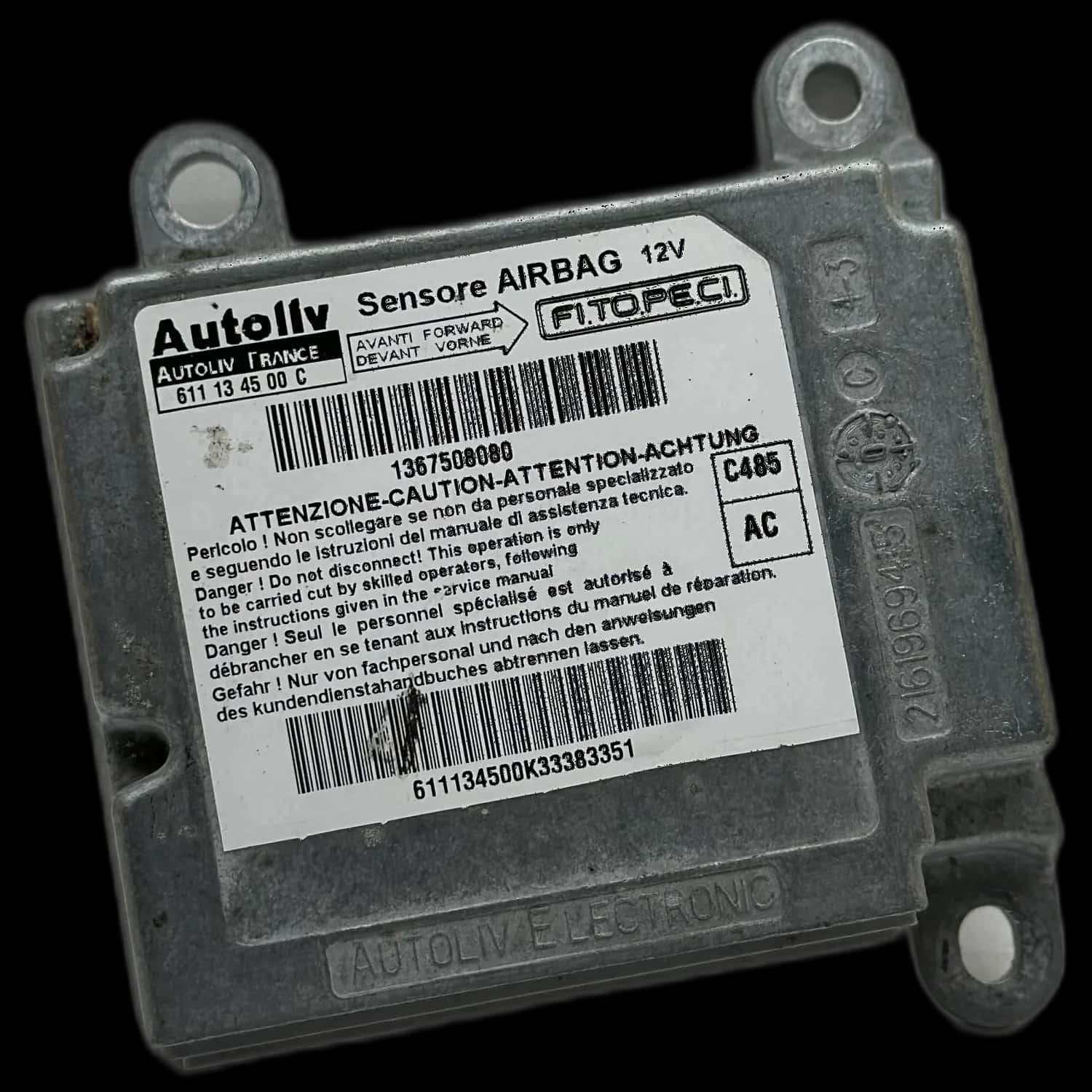 Peugeot Bipper I Airbag-Steuergerät Reparatur
