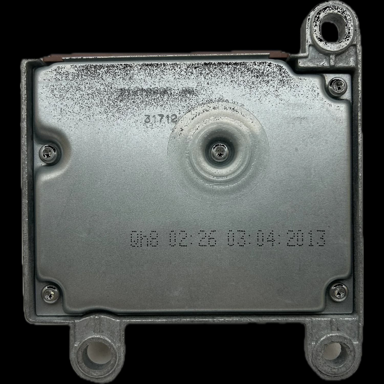 Airbag-Steuergerät 1372895080, Rückseite