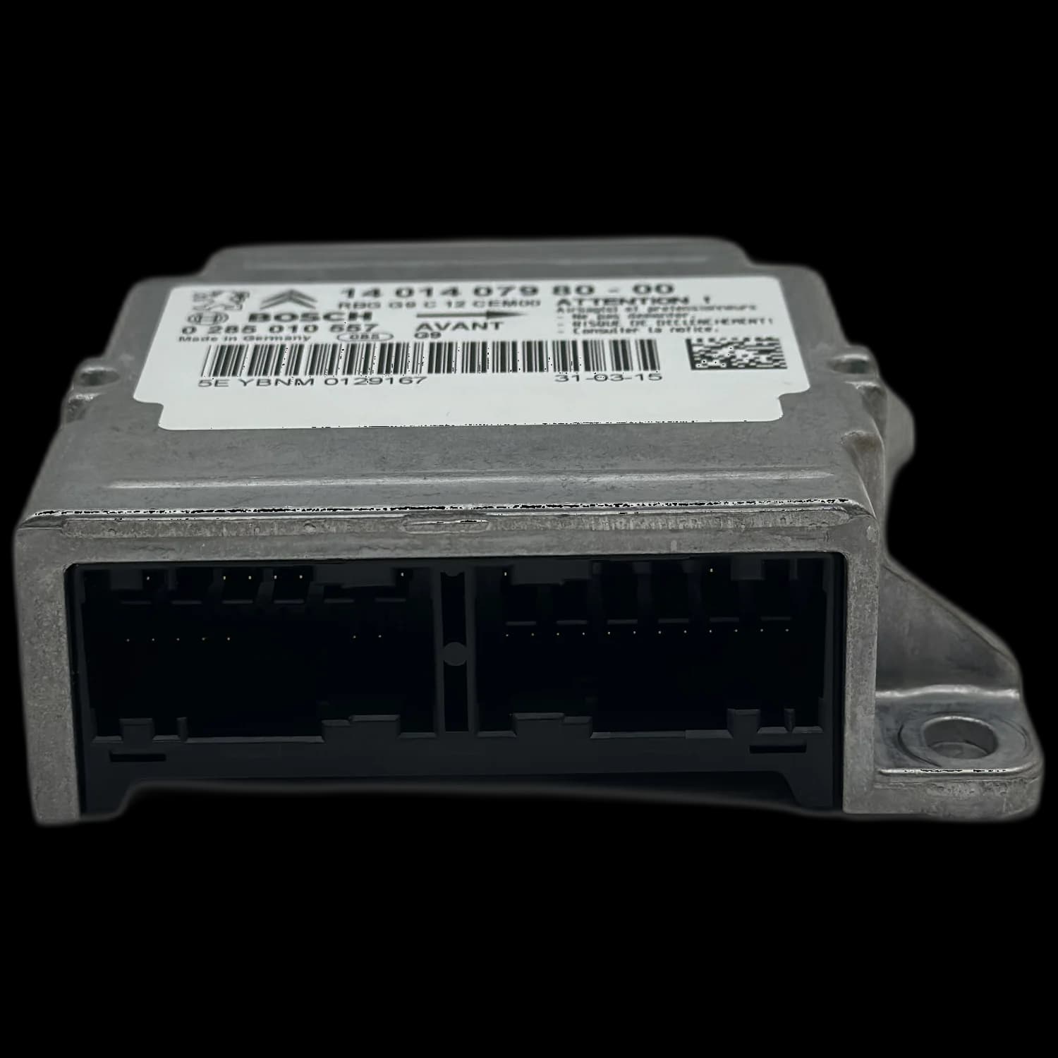 Airbag-Steuergerät 1401407980-00, Stecker