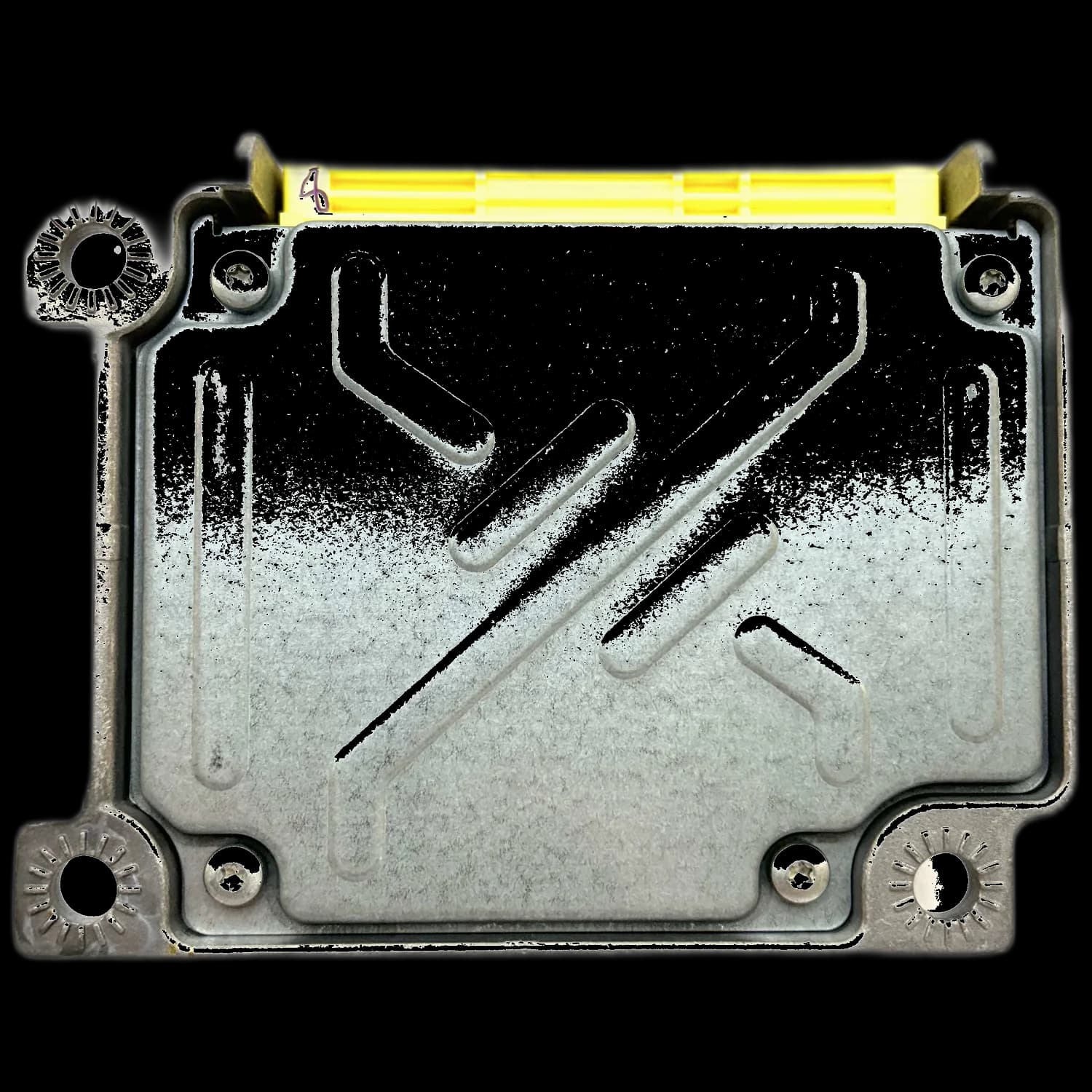 Airbag-Steuergerät A1718203625, Rückseite