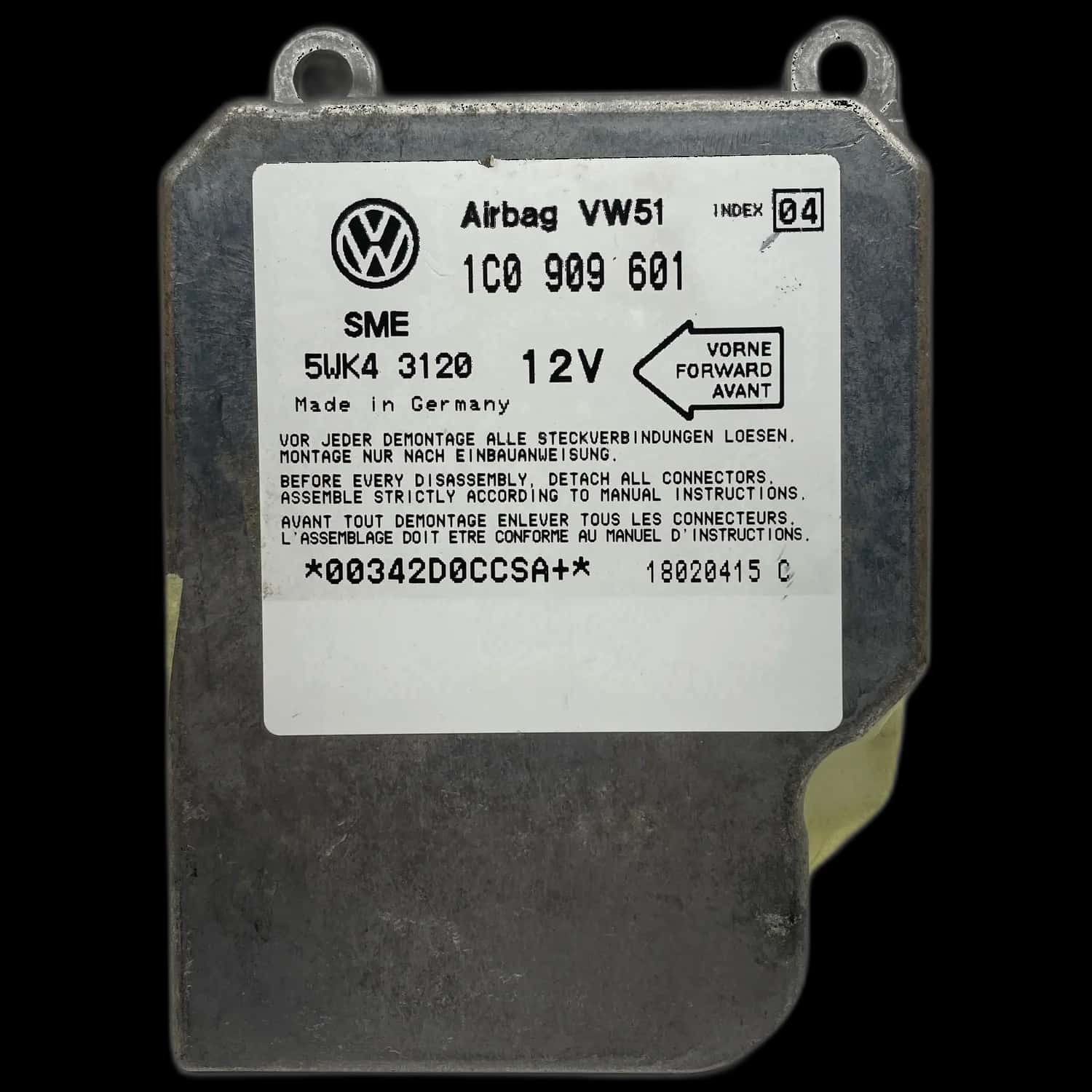 Volkswagen Lupo 6X Airbag-Steuergerät Reparatur