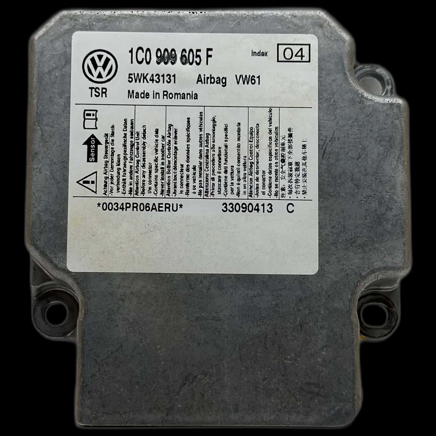 Seat Alhambra 1 Airbag-Steuergerät Reparatur
