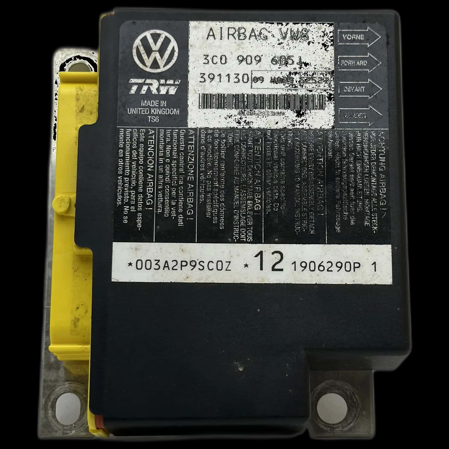 Volkswagen Passat B6 3C Airbag-Steuergerät Reparatur