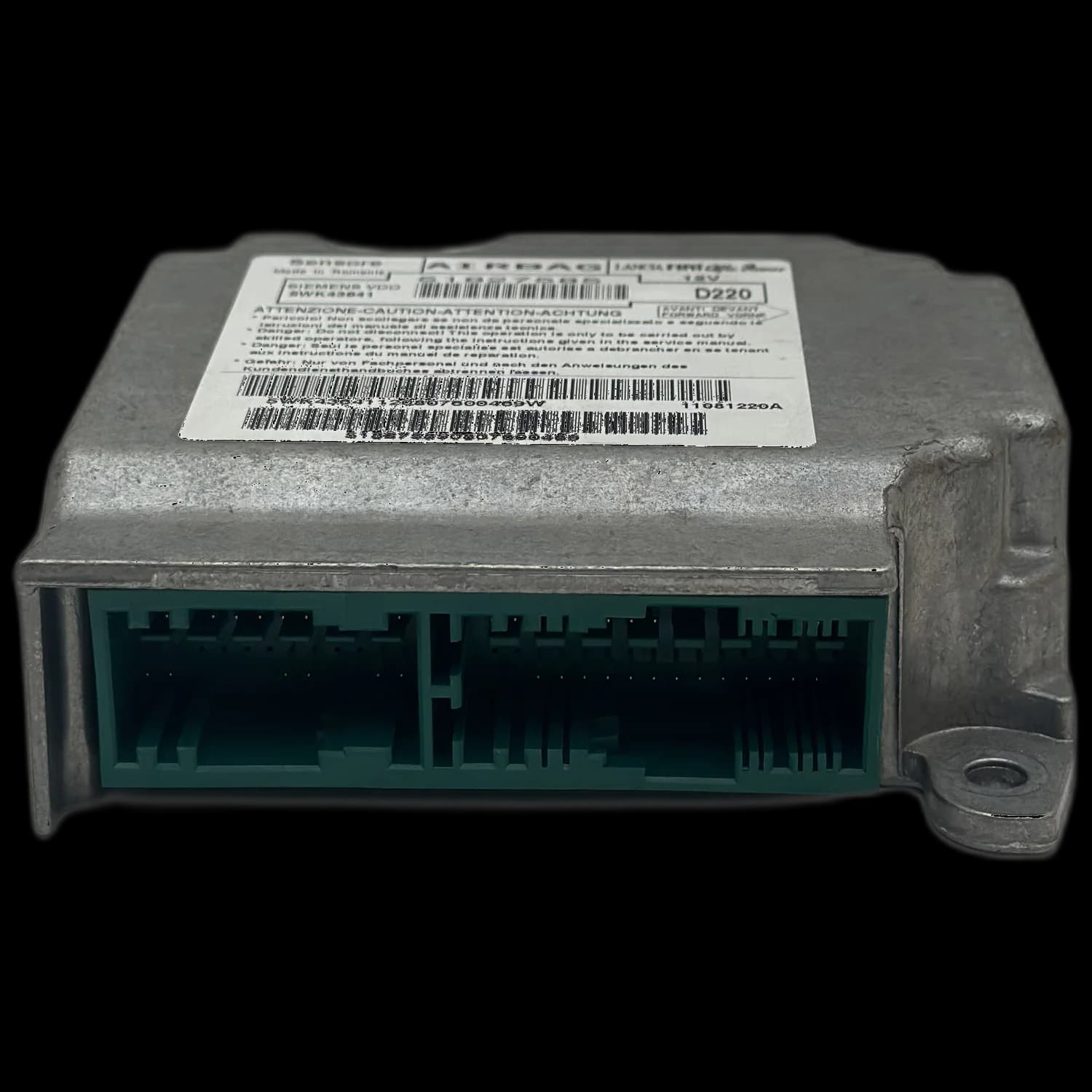 Airbag-Steuergerät 51827585, Stecker