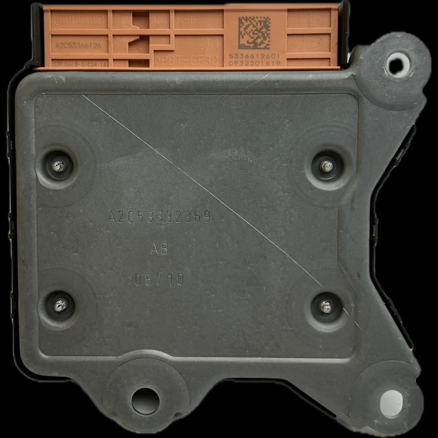 Airbag-Steuergerät 51870005, Rückseite