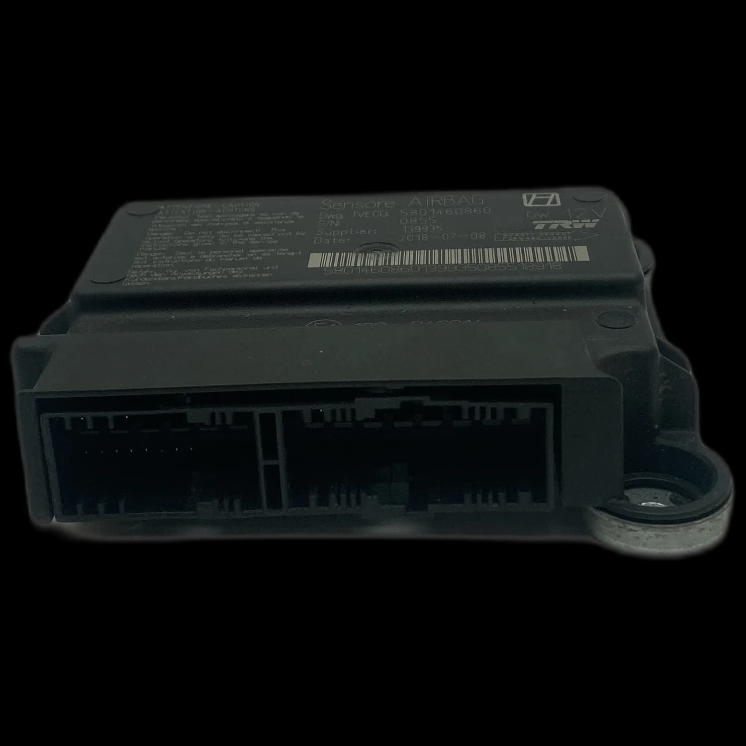 Airbag-Steuergerät 5801460860, Stecker