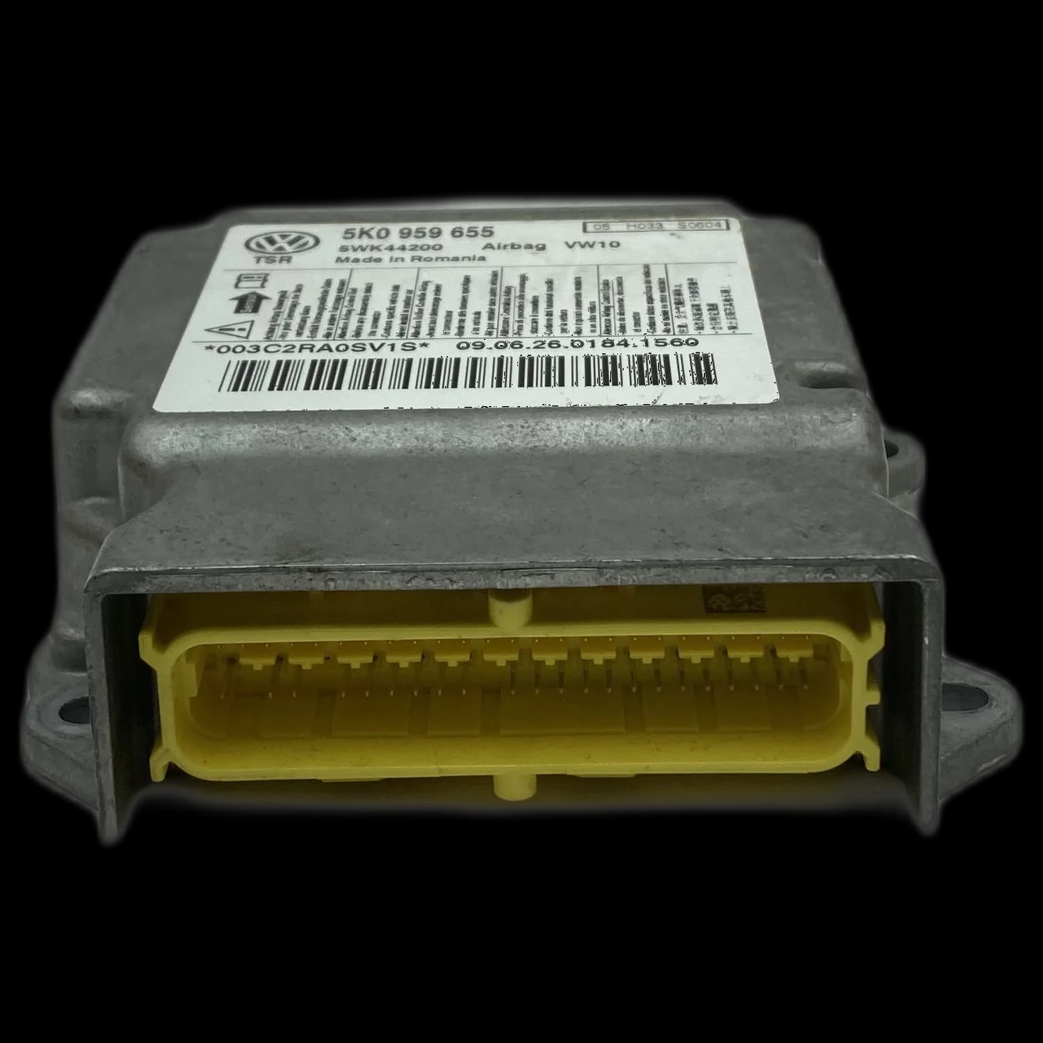 Airbag-Steuergerät 5K0959655, Stecker