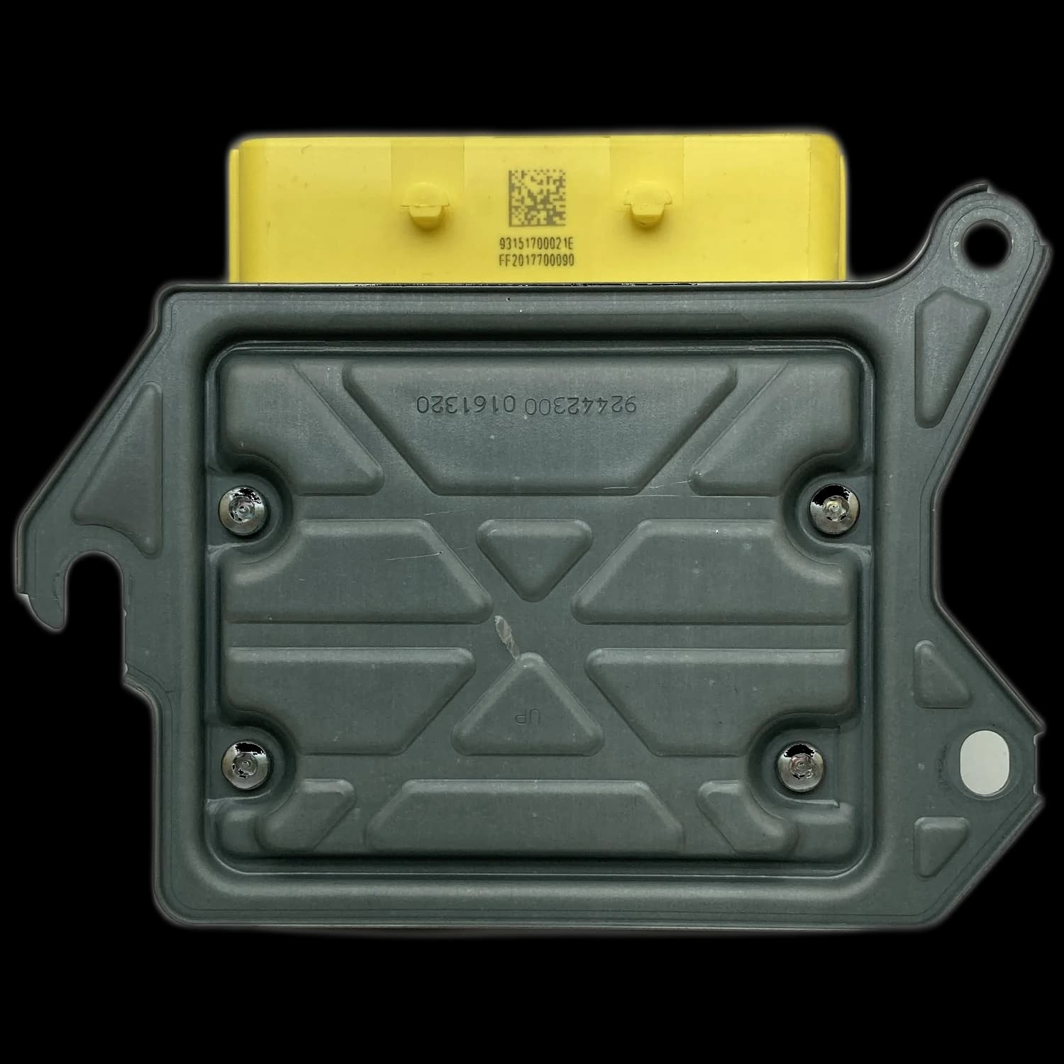 Airbag-Steuergerät 5Q0 959 655 BT, Rückseite