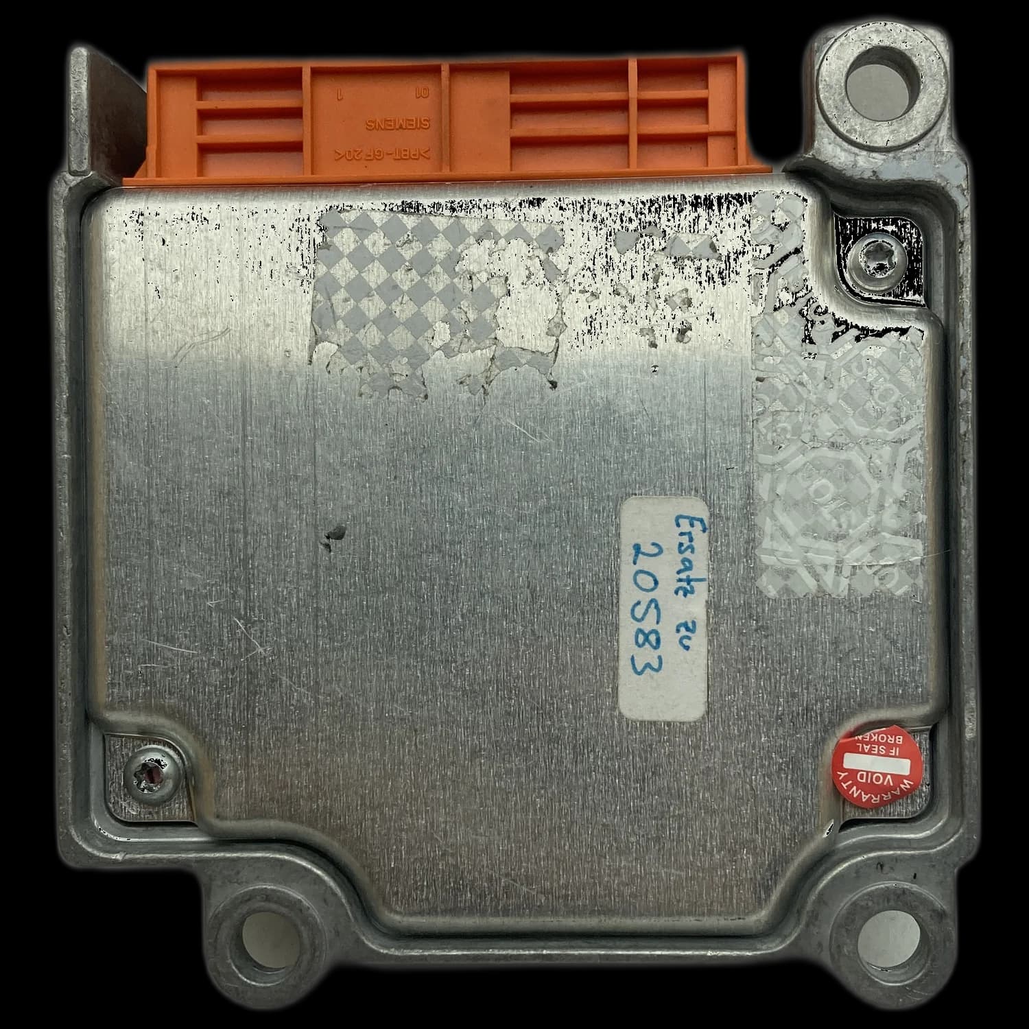 Airbag-Steuergerät 60663040, Rückseite