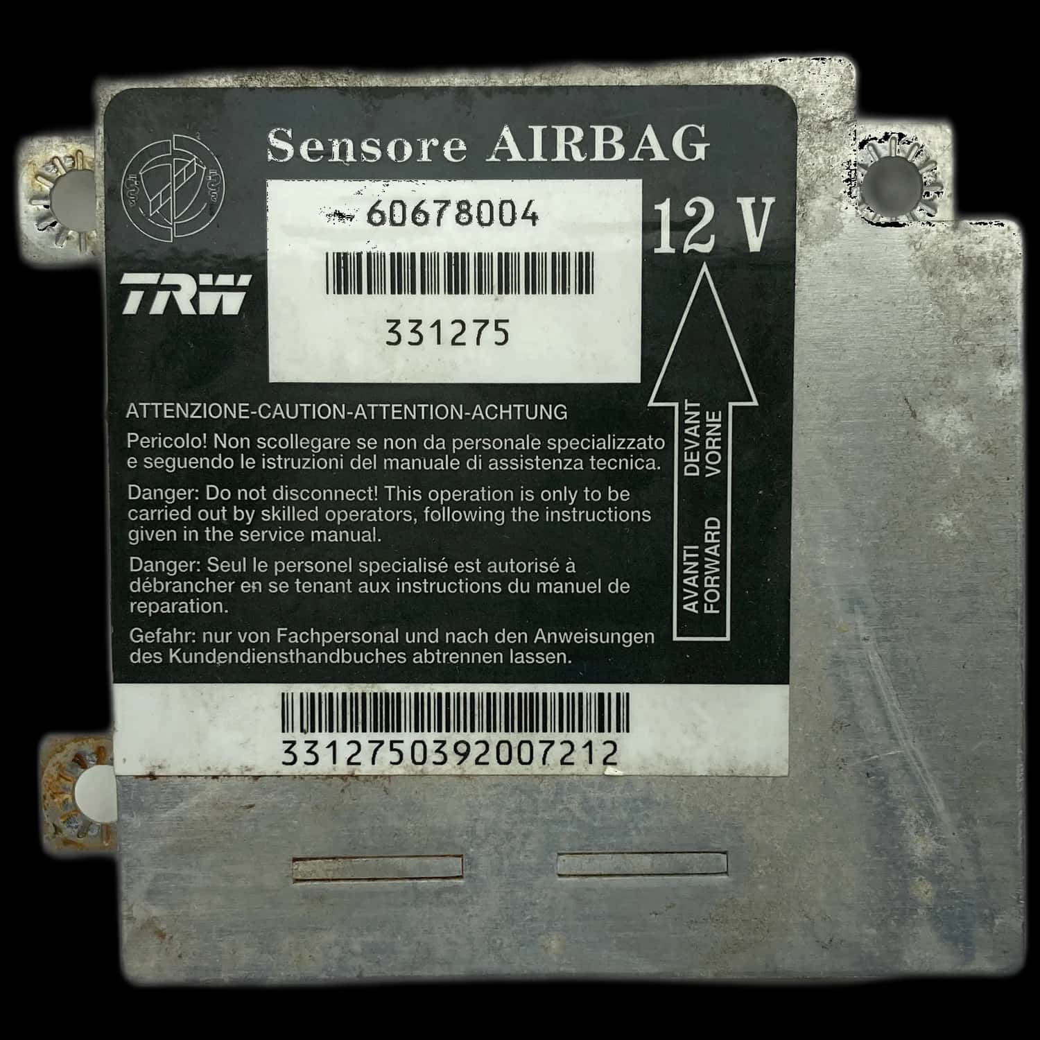 Alfa Romeo 166 936 Airbag-Steuergerät Reparatur