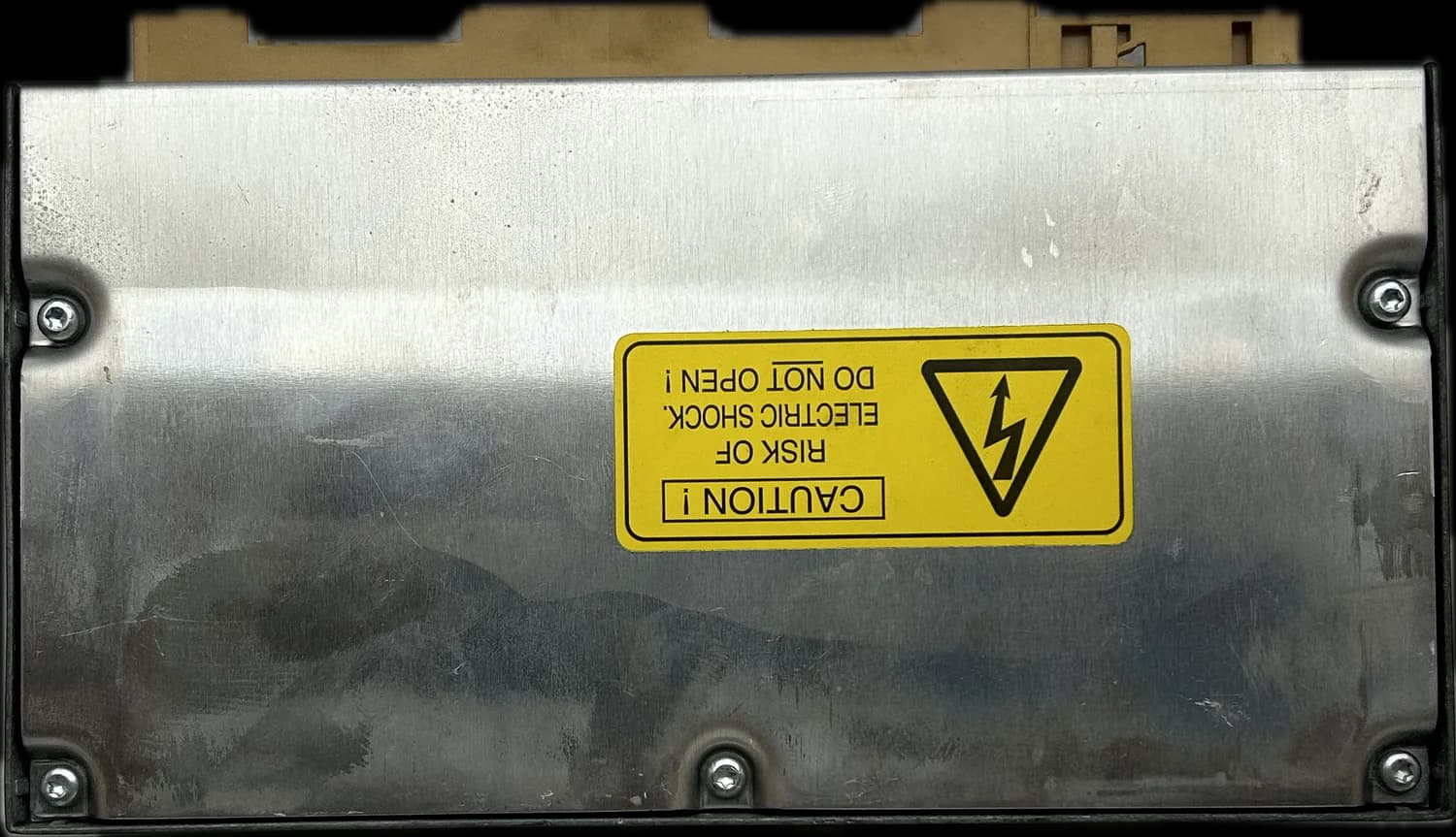 Airbag-Steuergerät 65.77-6960383, Rückseite