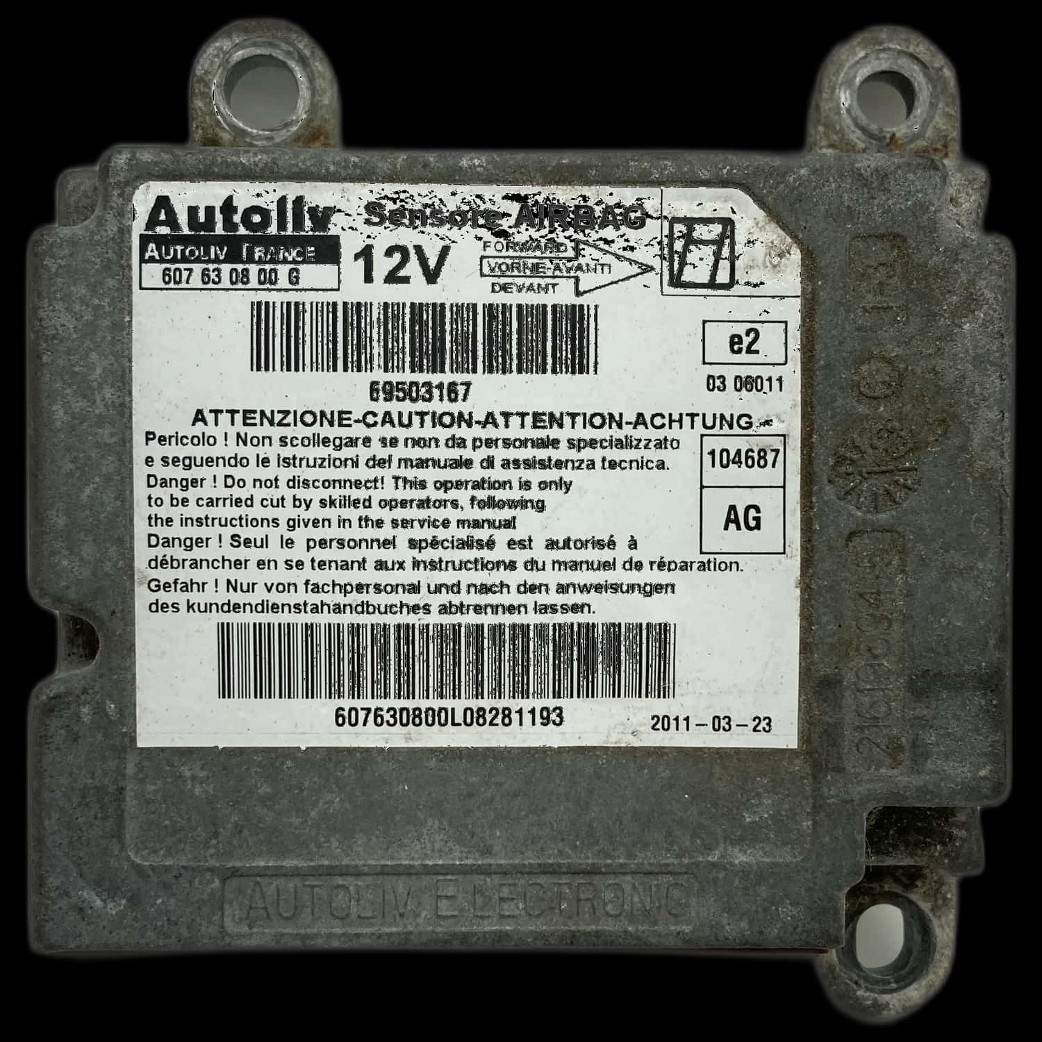 Iveco Daily IV Airbag-Steuergerät Reparatur