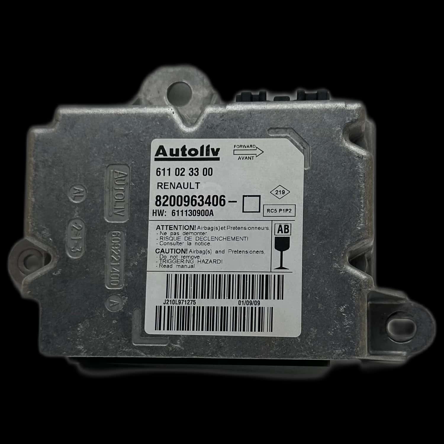 Renault Grand Modus I Airbag-Steuergerät Reparatur