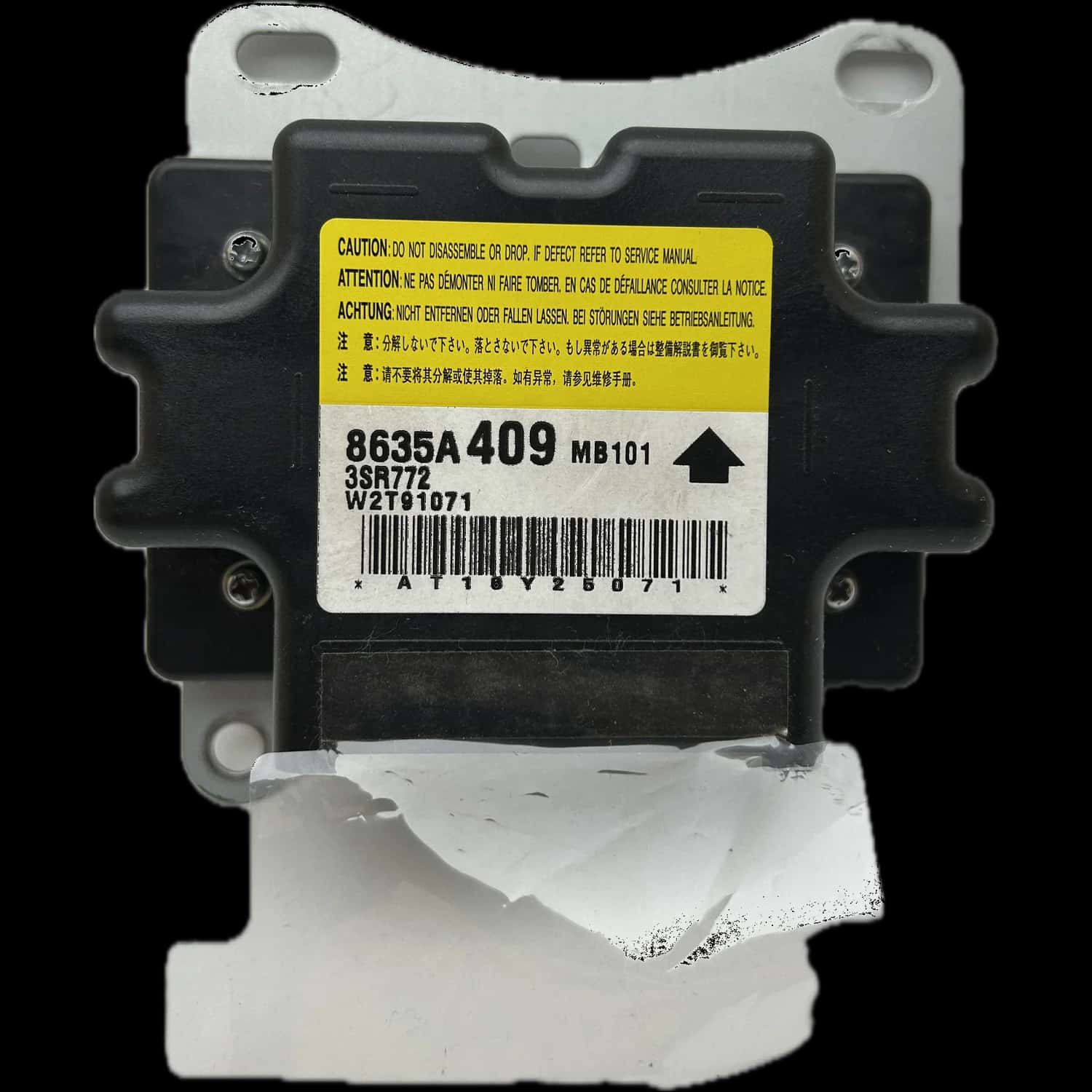 Mitsubishi Space Star A00 Airbag-Steuergerät Reparatur