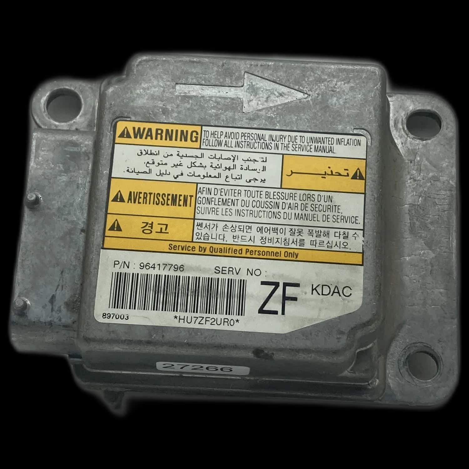Daewoo Tacuma U100 Airbag-Steuergerät Reparatur