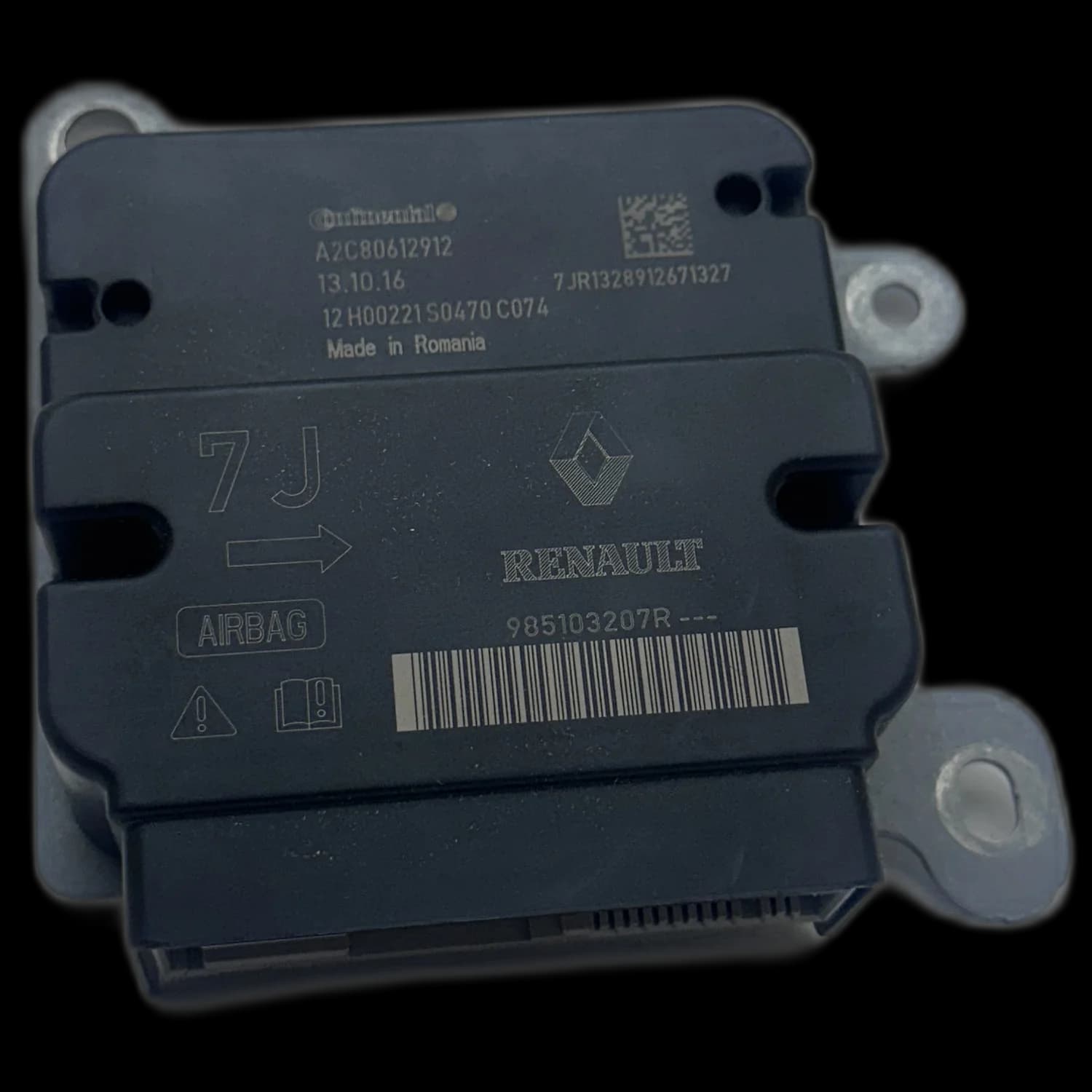 Airbag-Steuergerät 985103207R, Etikett