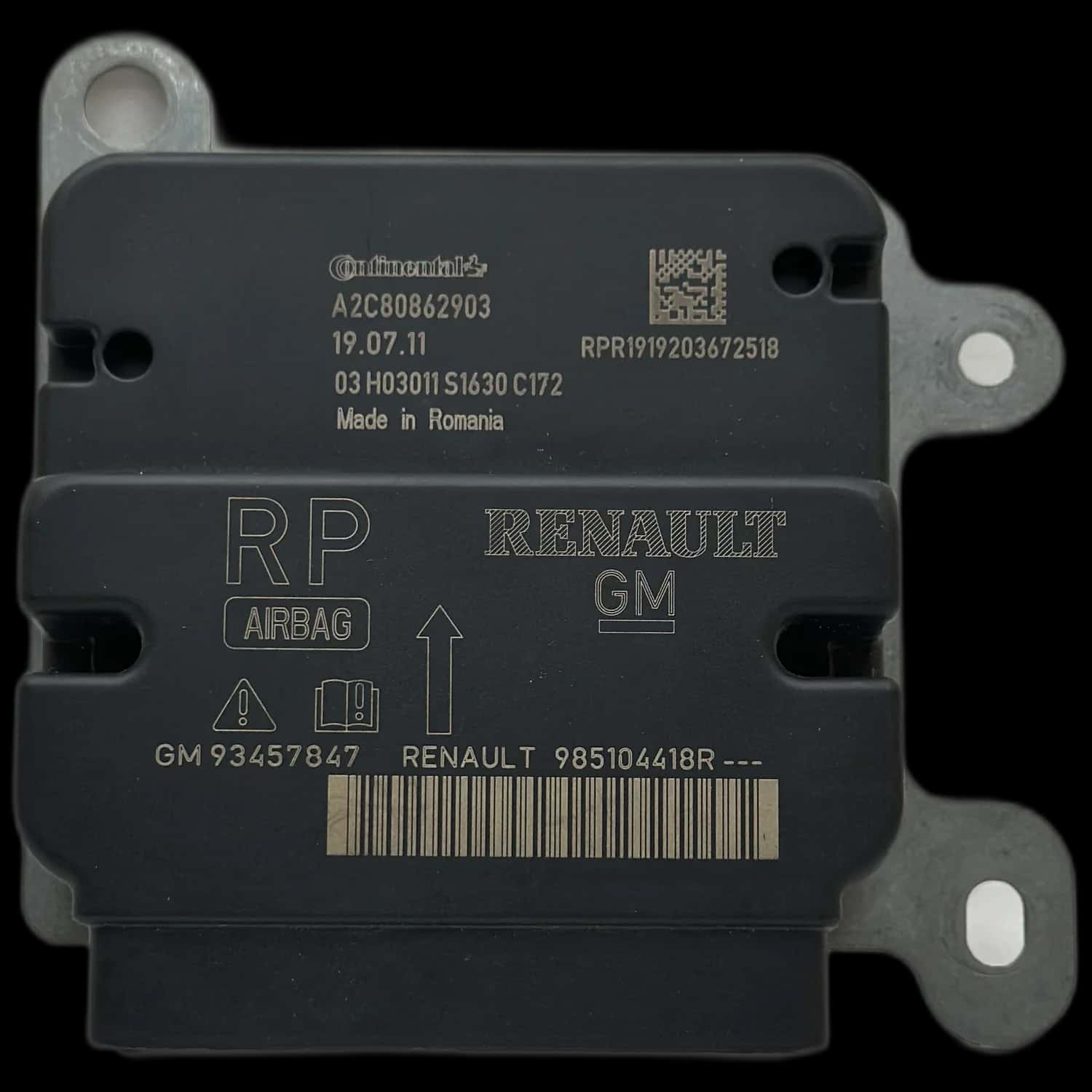 Renault Trafic III Airbag-Steuergerät Reparatur