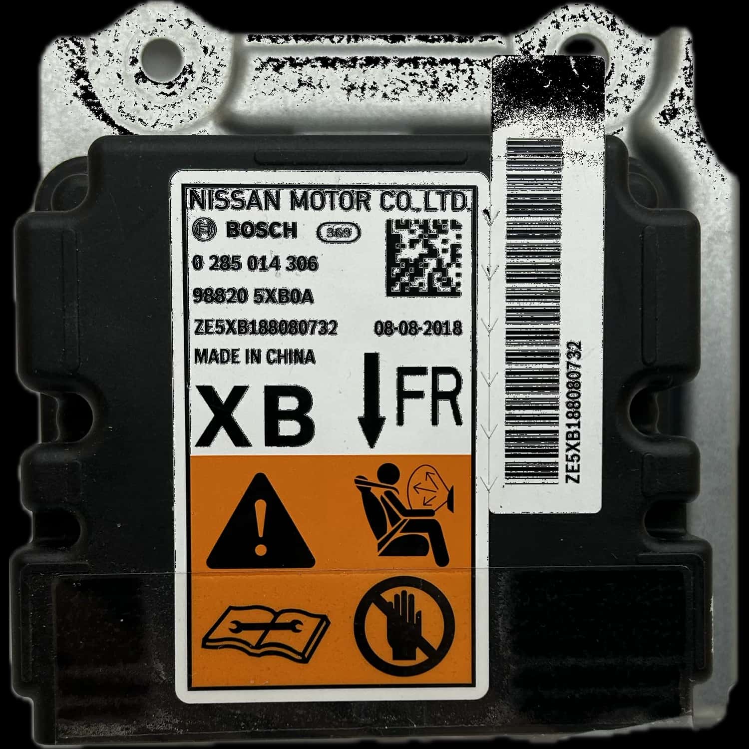 Nissan Frontier D23 Airbag-Steuergerät Reparatur