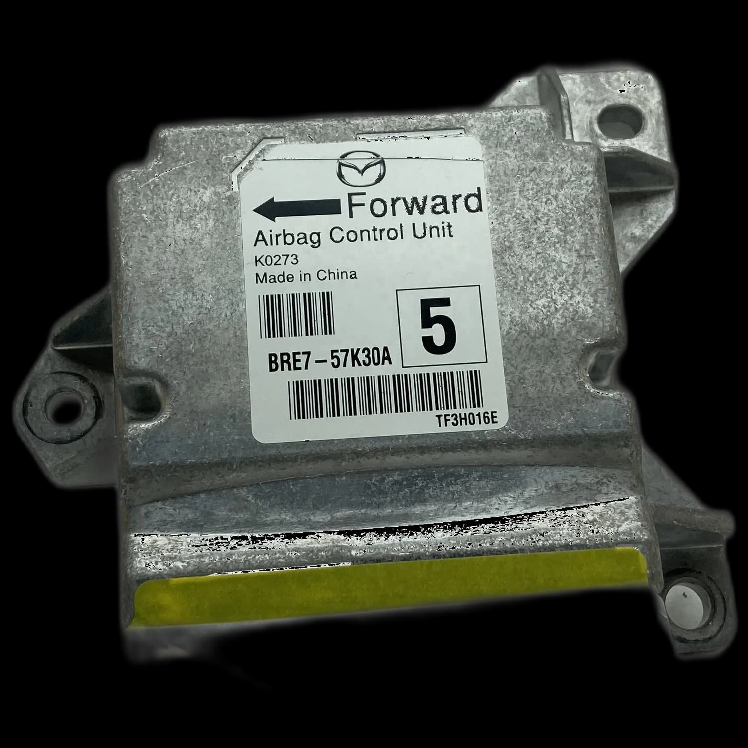 Airbag-Steuergerät BRE7-57K30A, Etikett