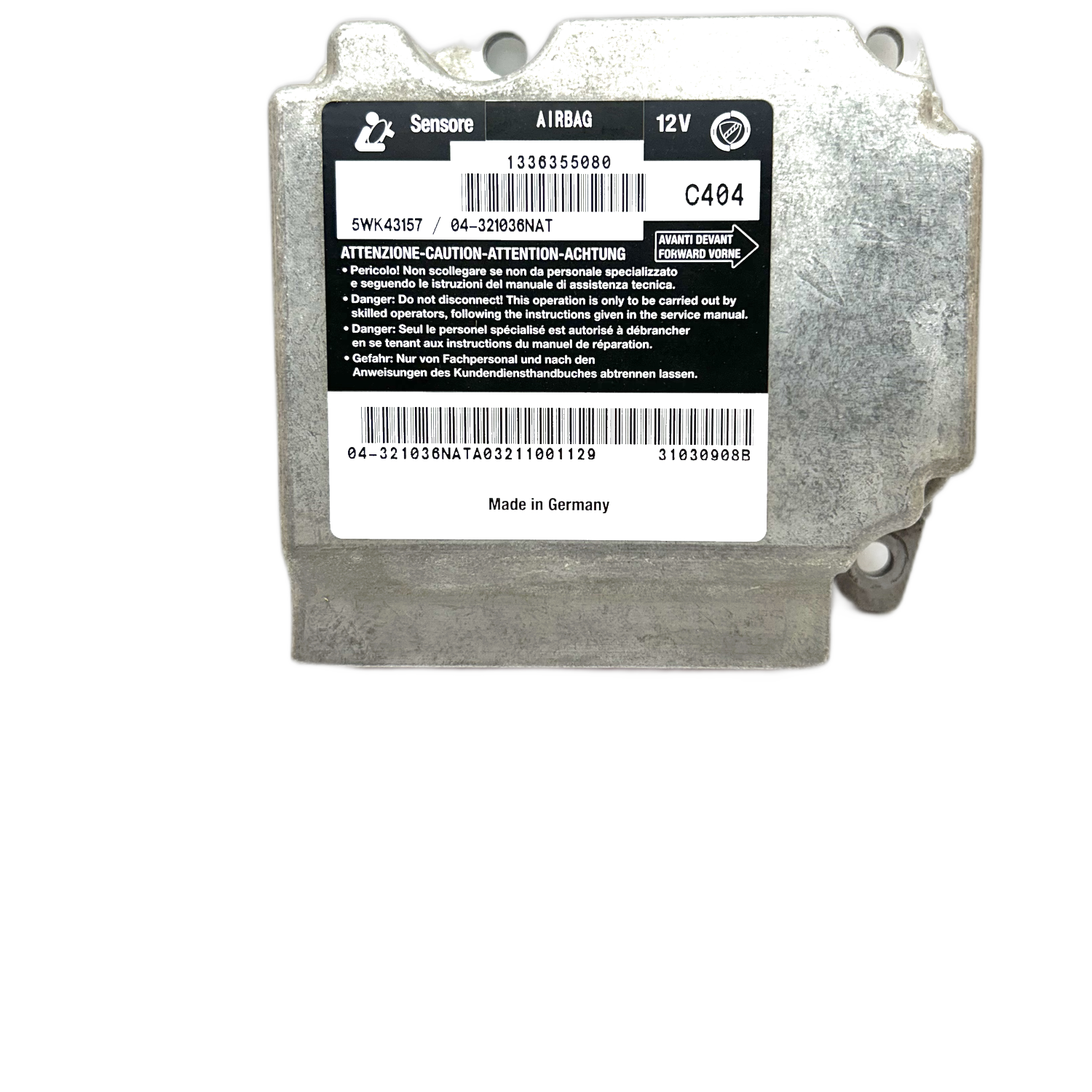 Fiat Ducato 250 Airbag-Steuergerät Reparatur