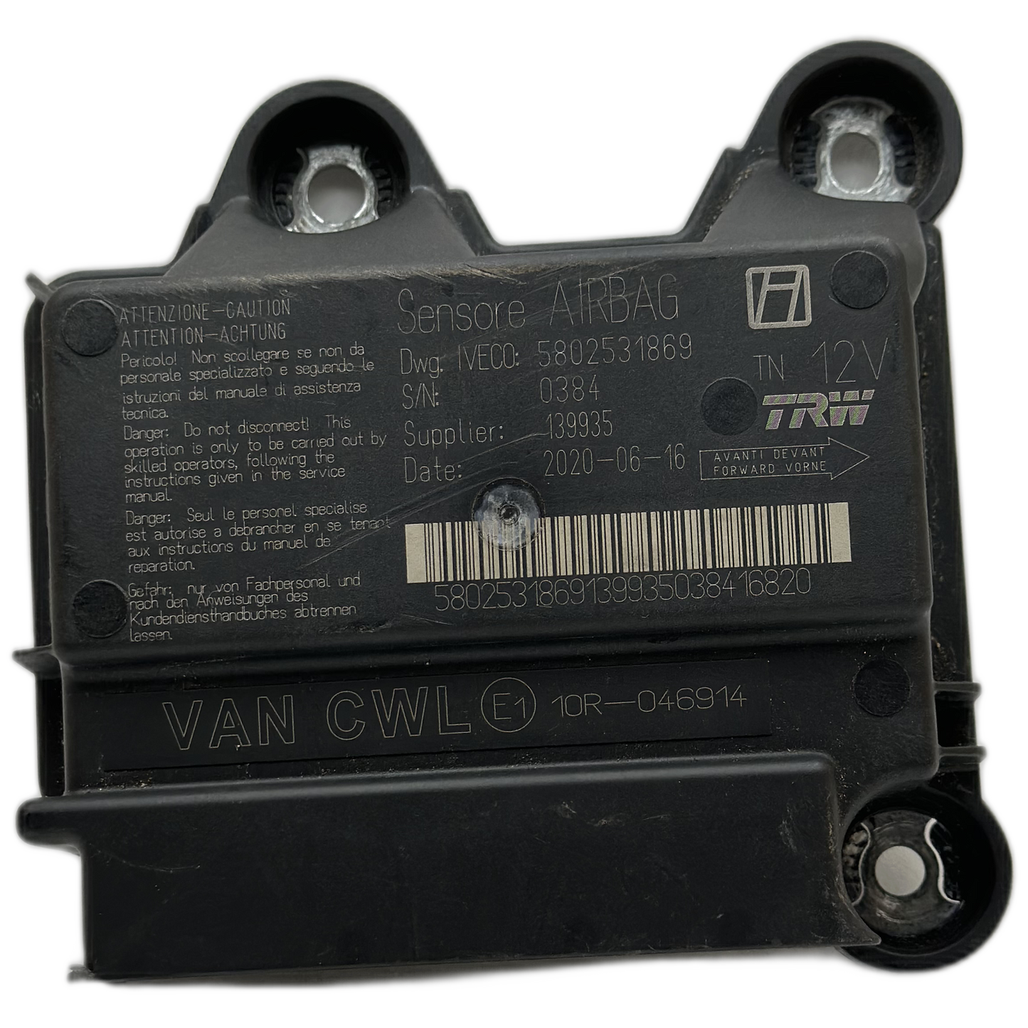 Iveco Daily VI Airbag-Steuergerät Reparatur