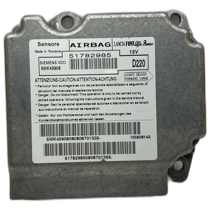 Fiat Doblo 263 Airbag-Steuergerät Reparatur